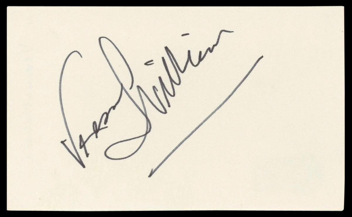 Vanessa Williams Desperate Housewives Signed 3x5 Index Card BAS #BM58667