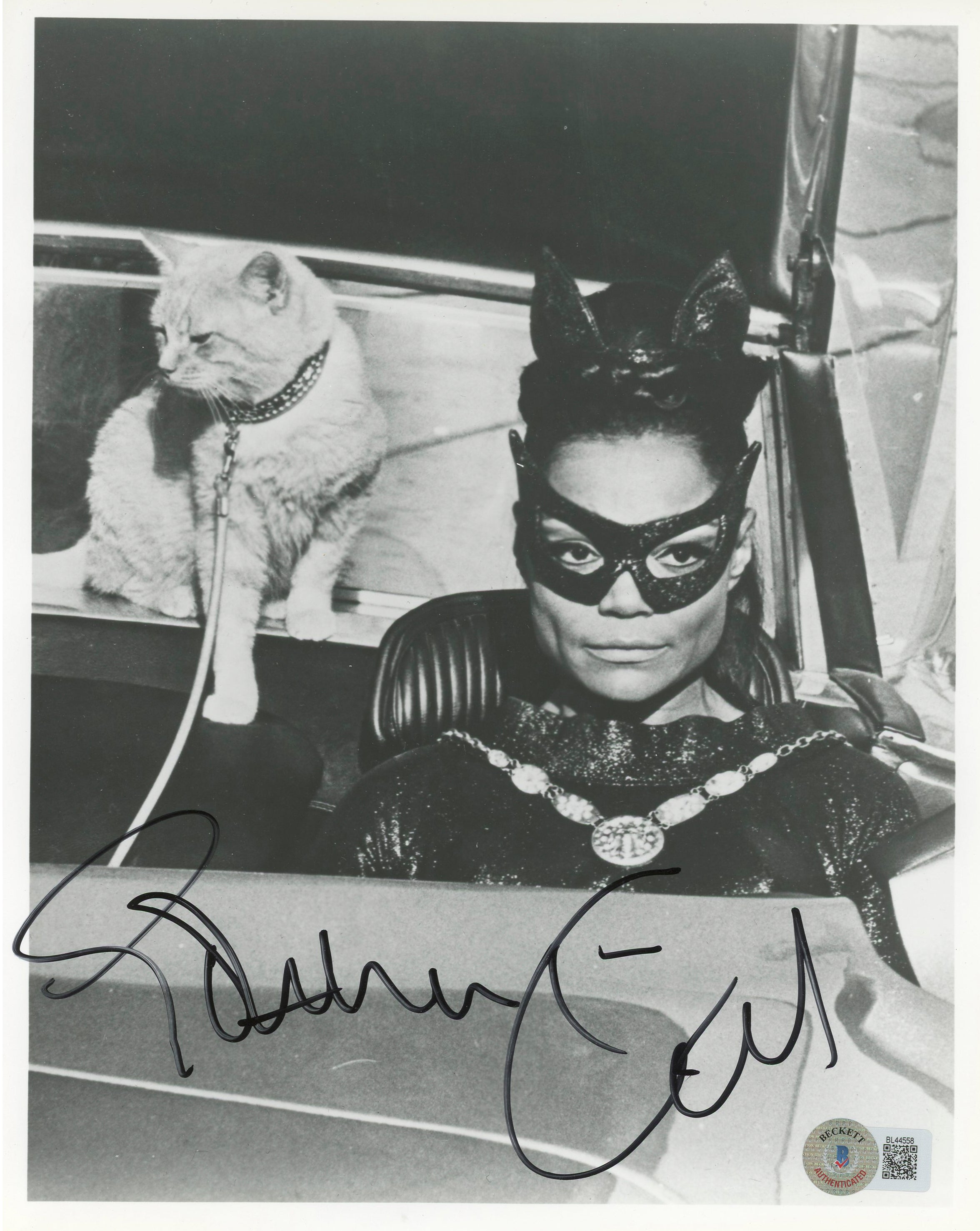 Eartha Kitt Batman Authentic Signed 8x10 Photo Autographed BAS #BL44558
