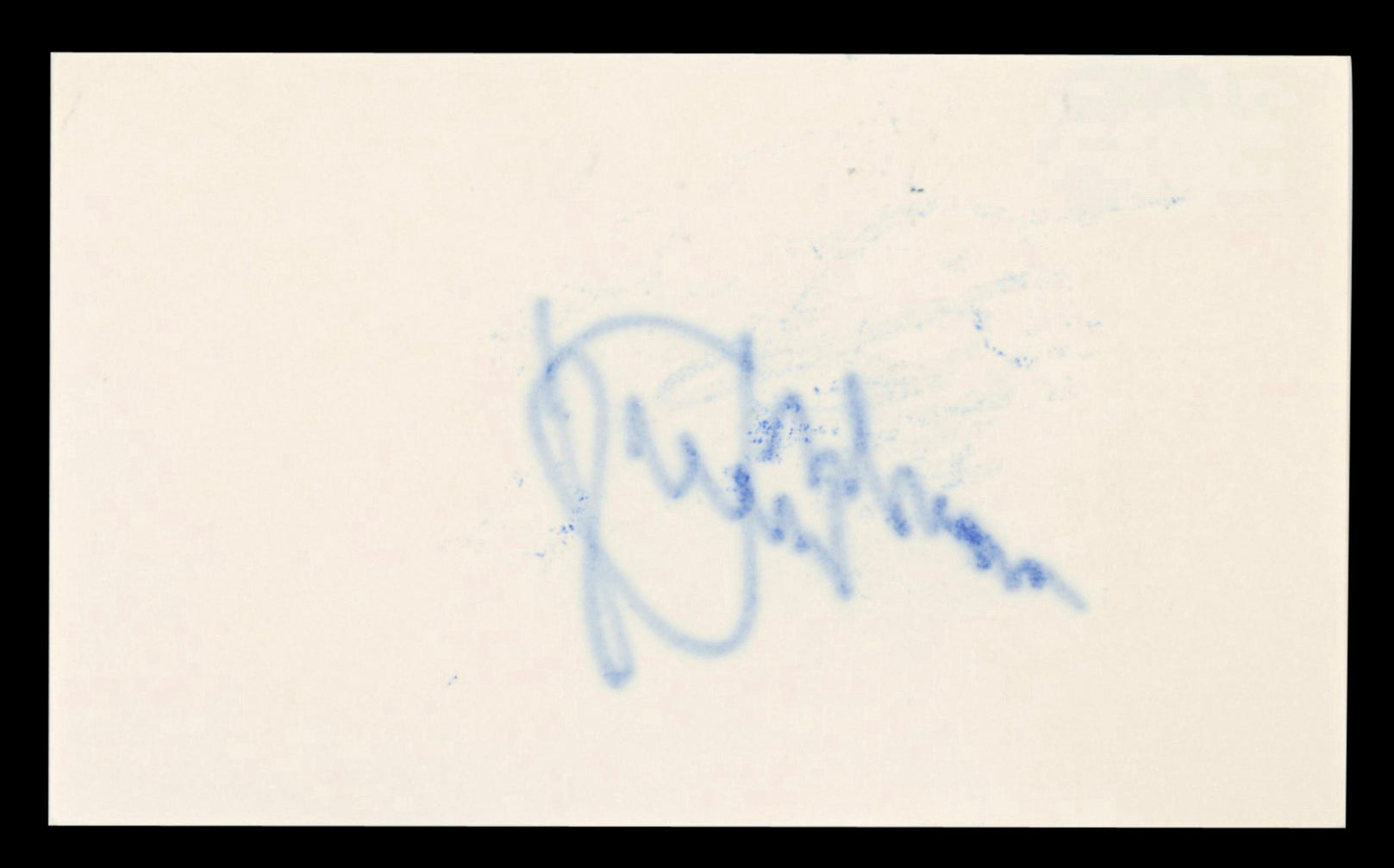 Eagles Sonny Jurgensen Authentic Signed 3x5 Index Card Autographed BAS #BT03640