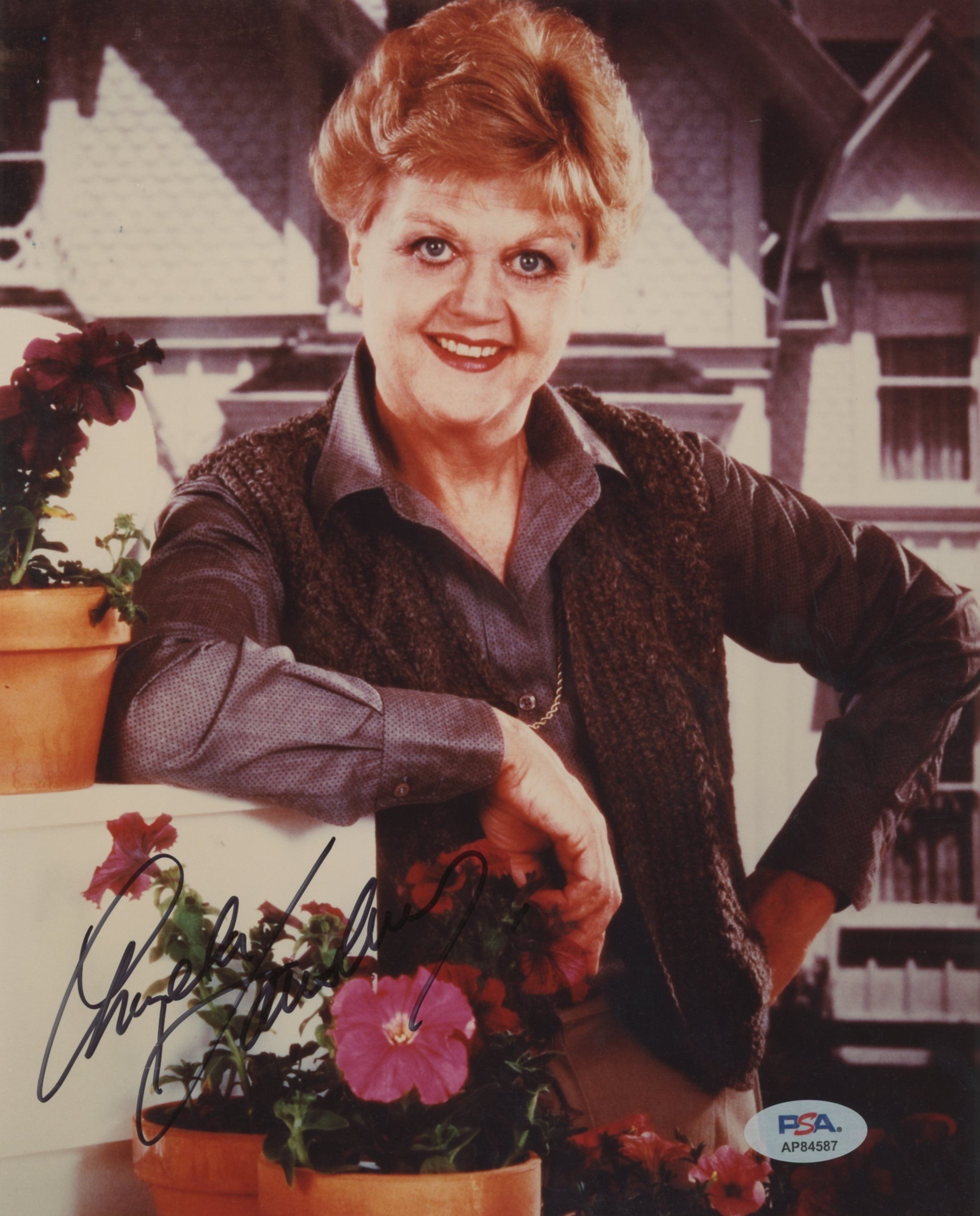 Angela Lansbury Murder, She Wrote Authentic Signed 8x10 Photo PSA/DNA #AP84587