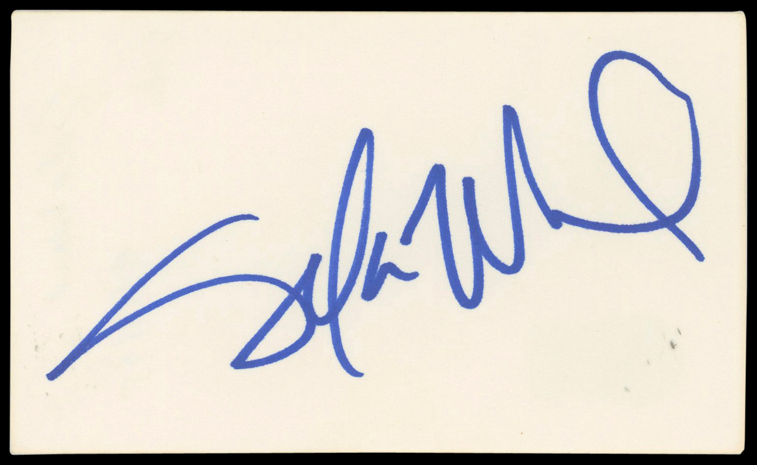 Sela Ward Sisters Authentic Signed 3x5 Index Card Autographed BAS #BN89175