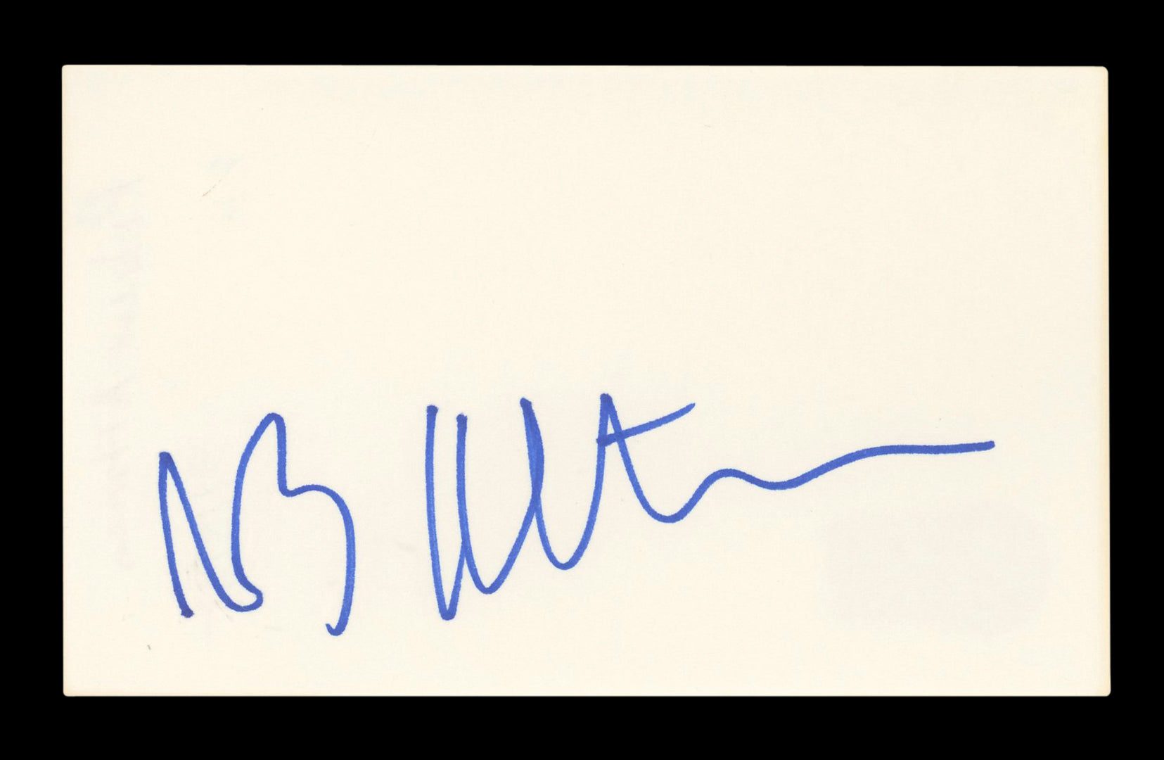 Robert Altman M*A*S*H Authentic Signed 3x5 Index Card Autographed BAS #AD70178