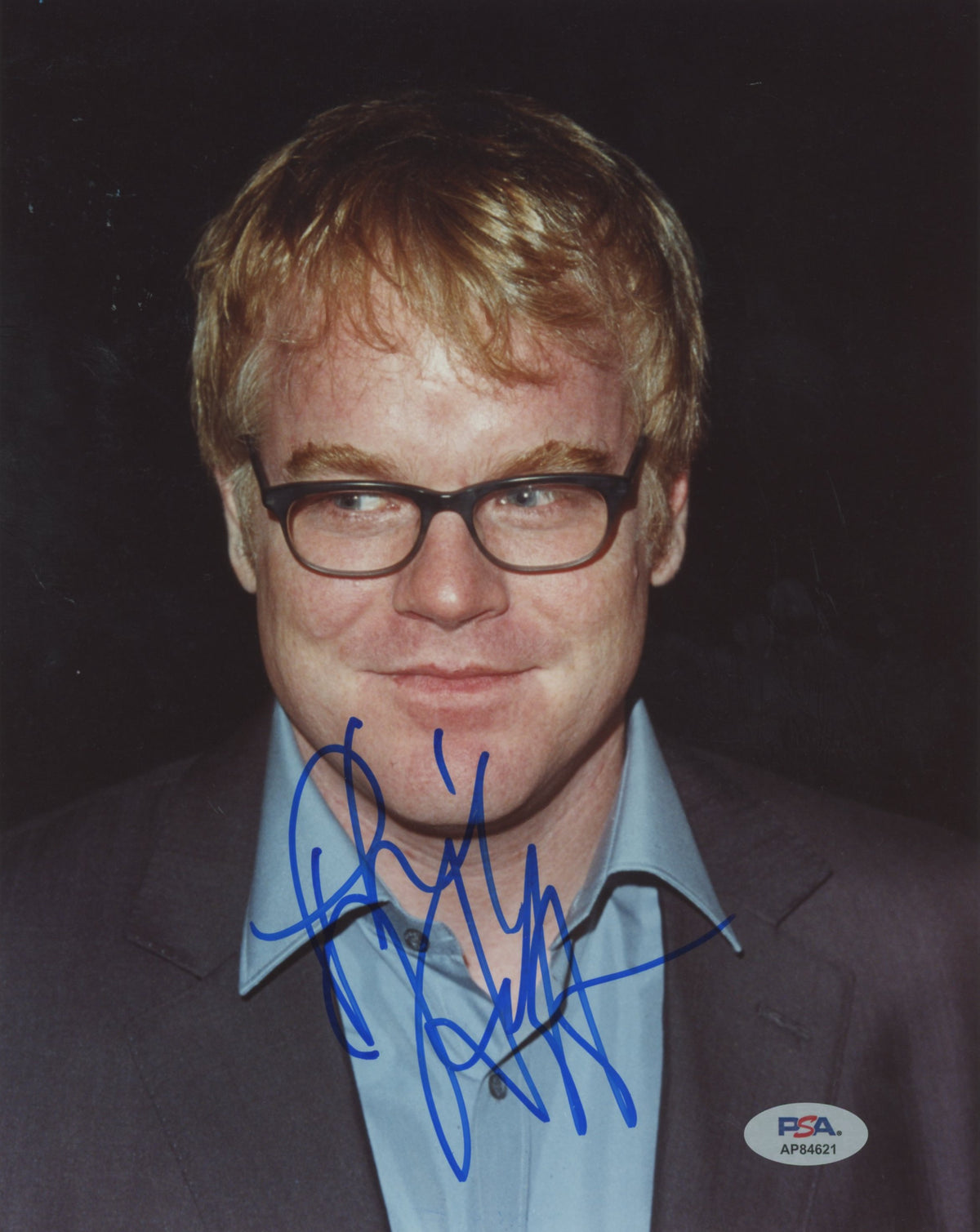 Philip Seymour Hoffman Mr. Ripley Authentic Signed 8x10 Photo PSA/DNA #AP84621