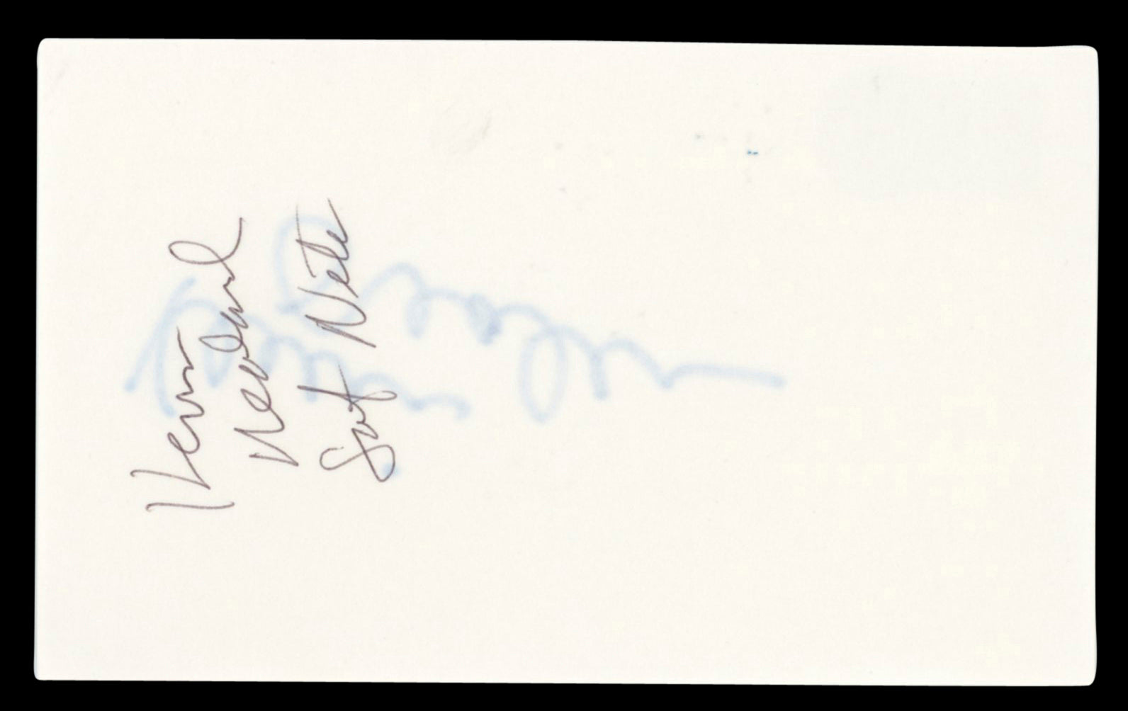 Kevin Nealon Saturday Night Live Authentic Signed 3x5 Index Card BAS #BT03659