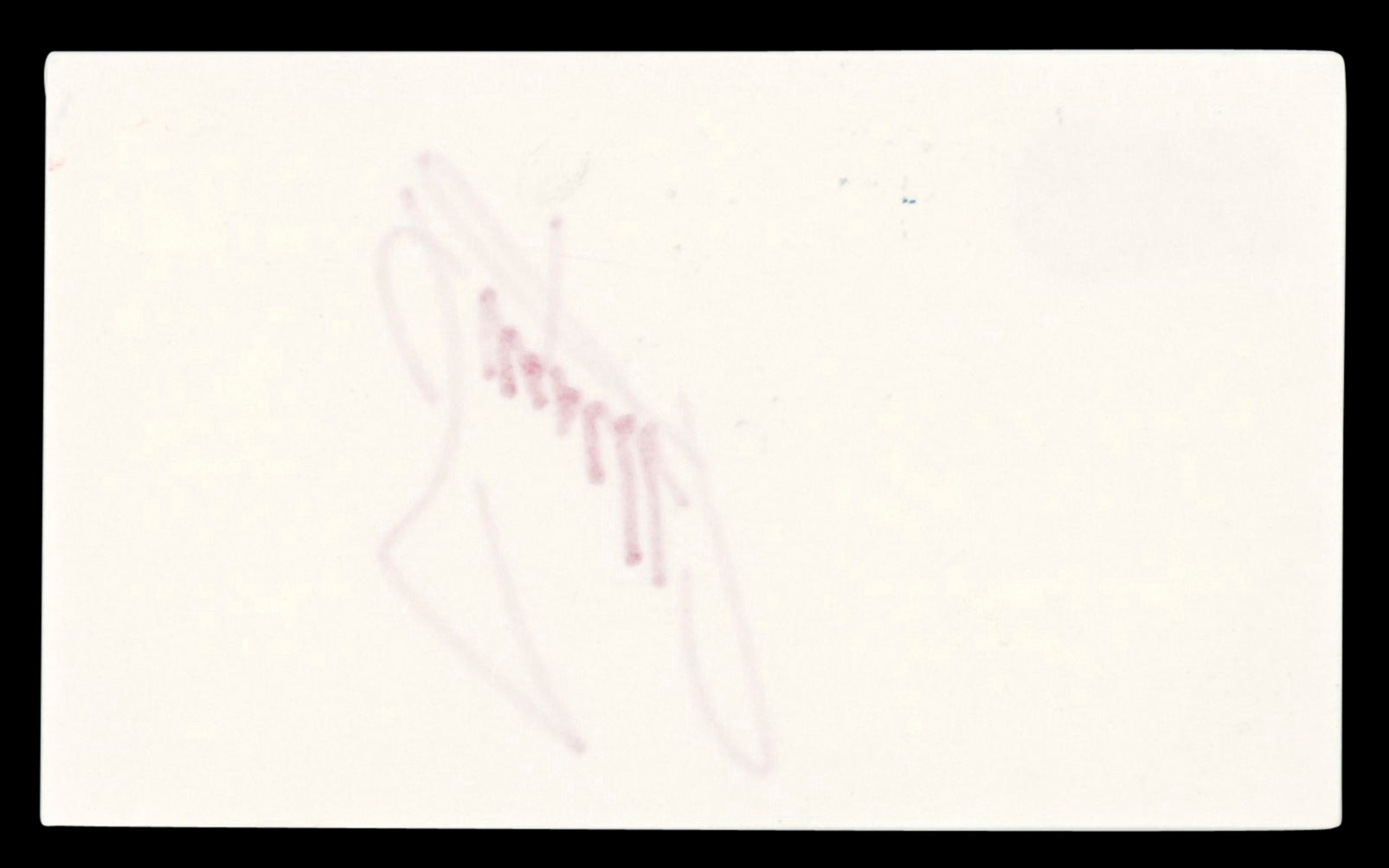 Fuzzy Zoeller PGA Tour  Authentic Signed 3x5 Index Card Autographed BAS #BT03661