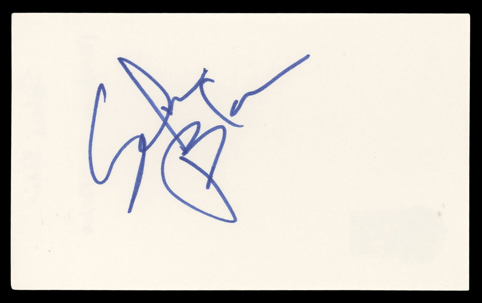 Selma Blair Cruel Intentions Authentic Signed 3x5 Index Card BAS #BN06400