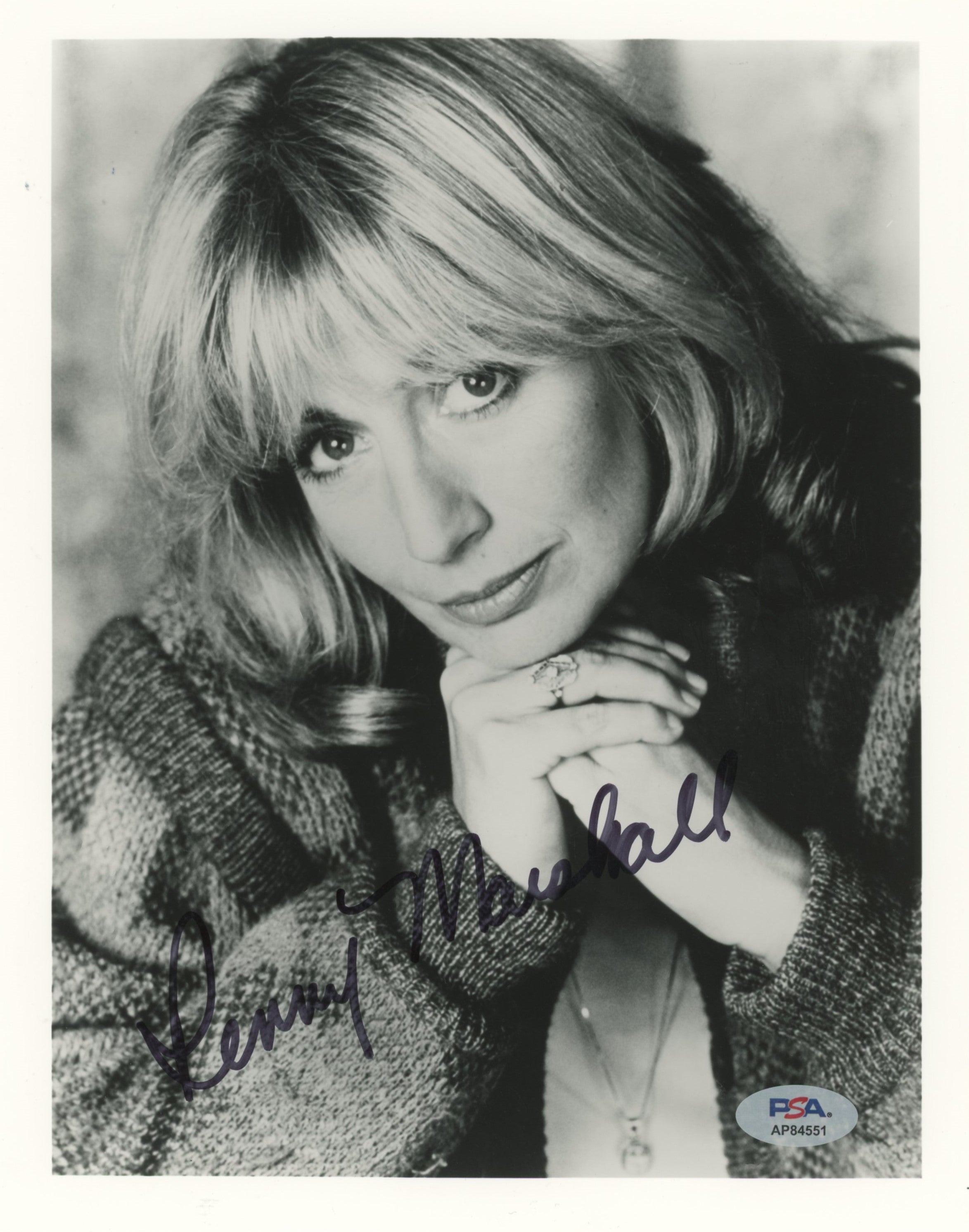 Penny Marshall Laverne & Shirley Authentic Signed 8x10 Photo PSA/DNA #AP84551
