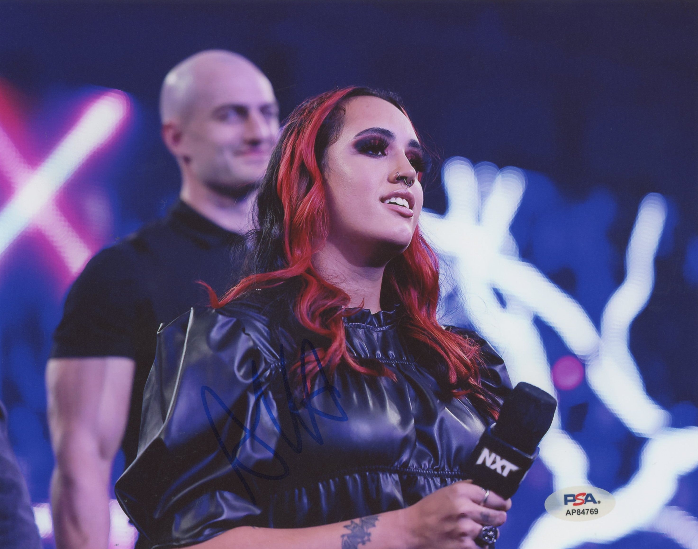 WWE Ava Raine Authentic Signed 8x10 Horizontal Photo PSA/DNA #AP84769