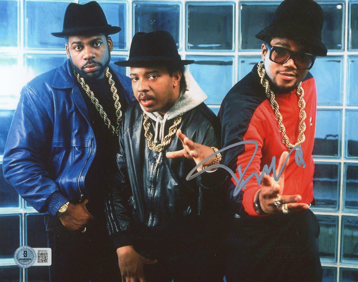 Darryl McDaniels Run DMC Authentic Signed 8x10 Photo Autographed BAS #BP33151