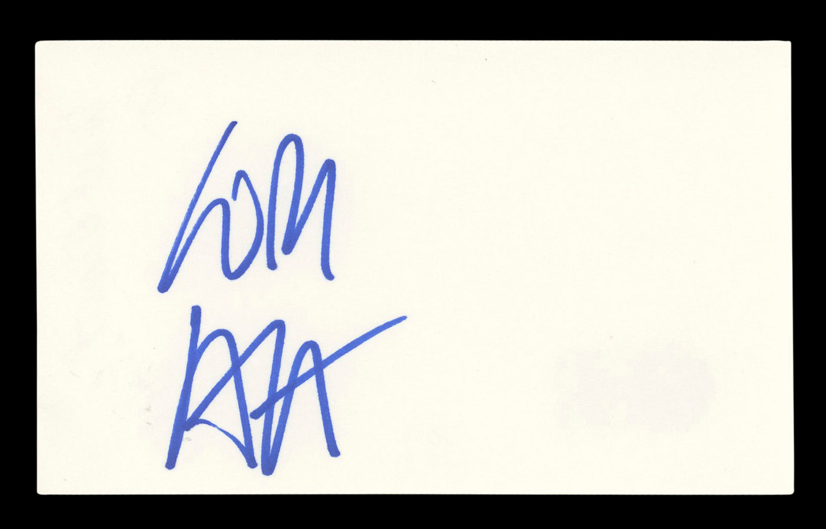 Will Arnett Arrested Development Authentic Signed 3x5 Index Card BAS #BL96478