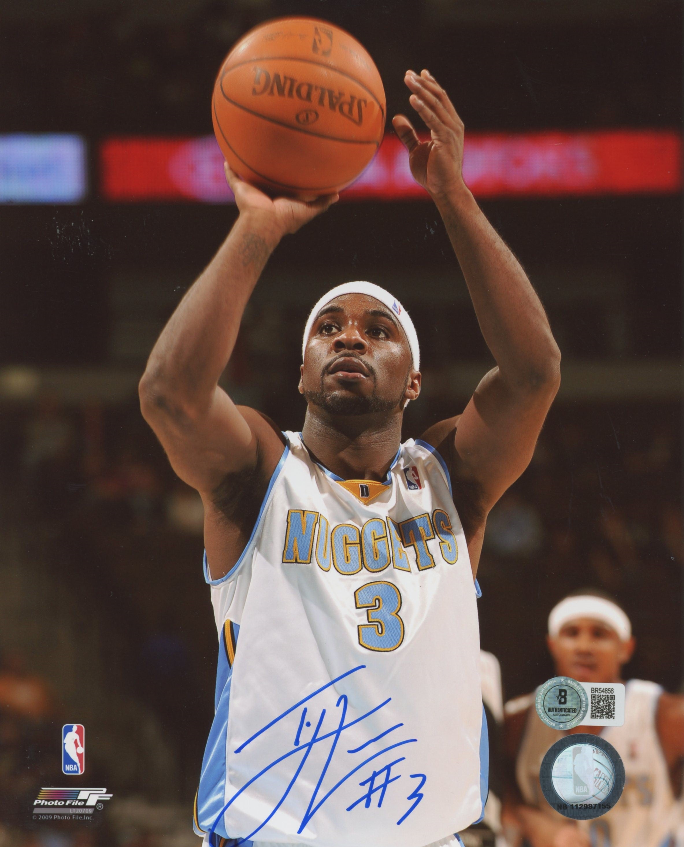 Nuggets Ty Lawson Authentic Signed 8x10 Photo Autographed BAS #BR54856