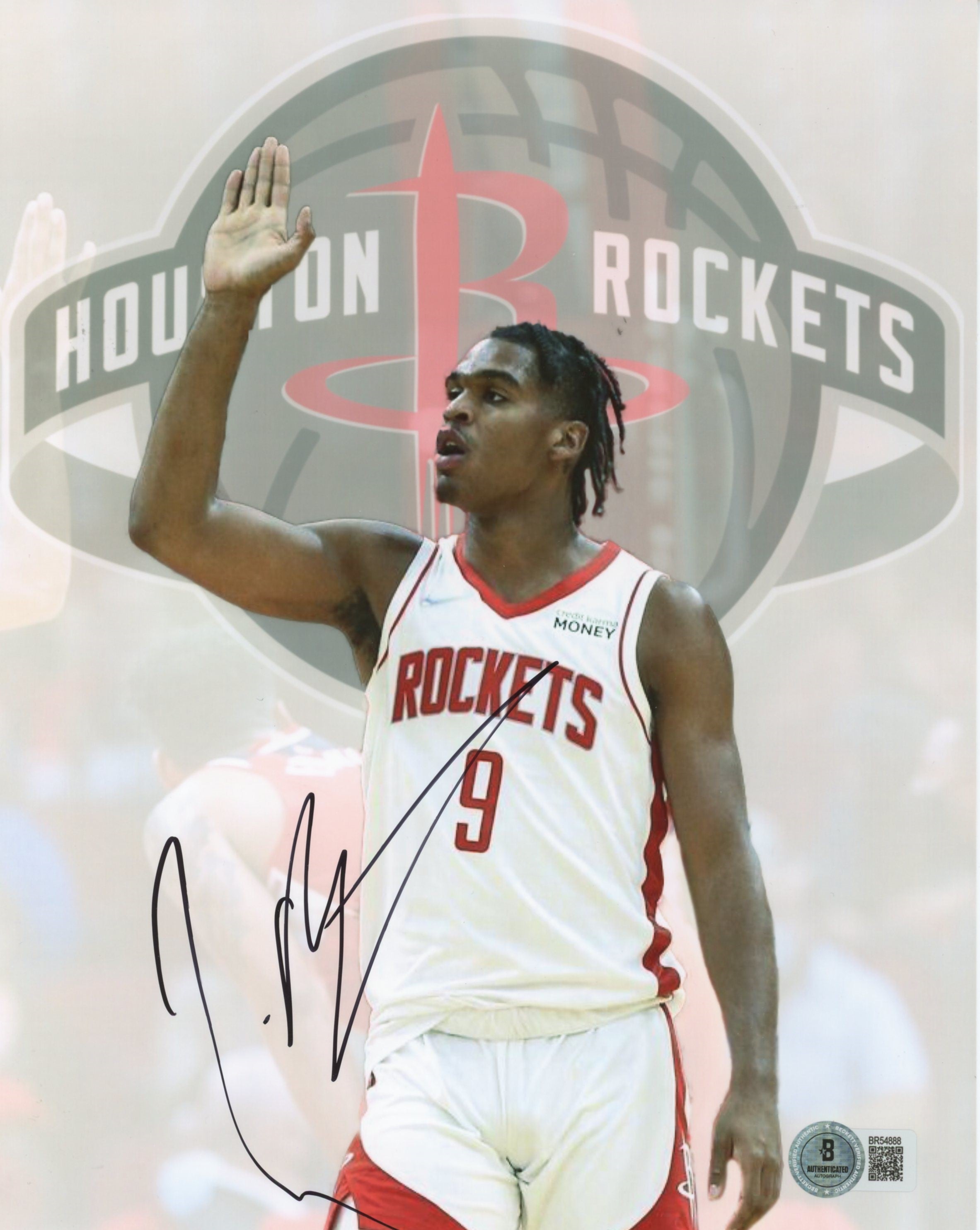Rockets Josh Christopher Authentic Signed 8x10 Photo Autographed BAS #BR54888