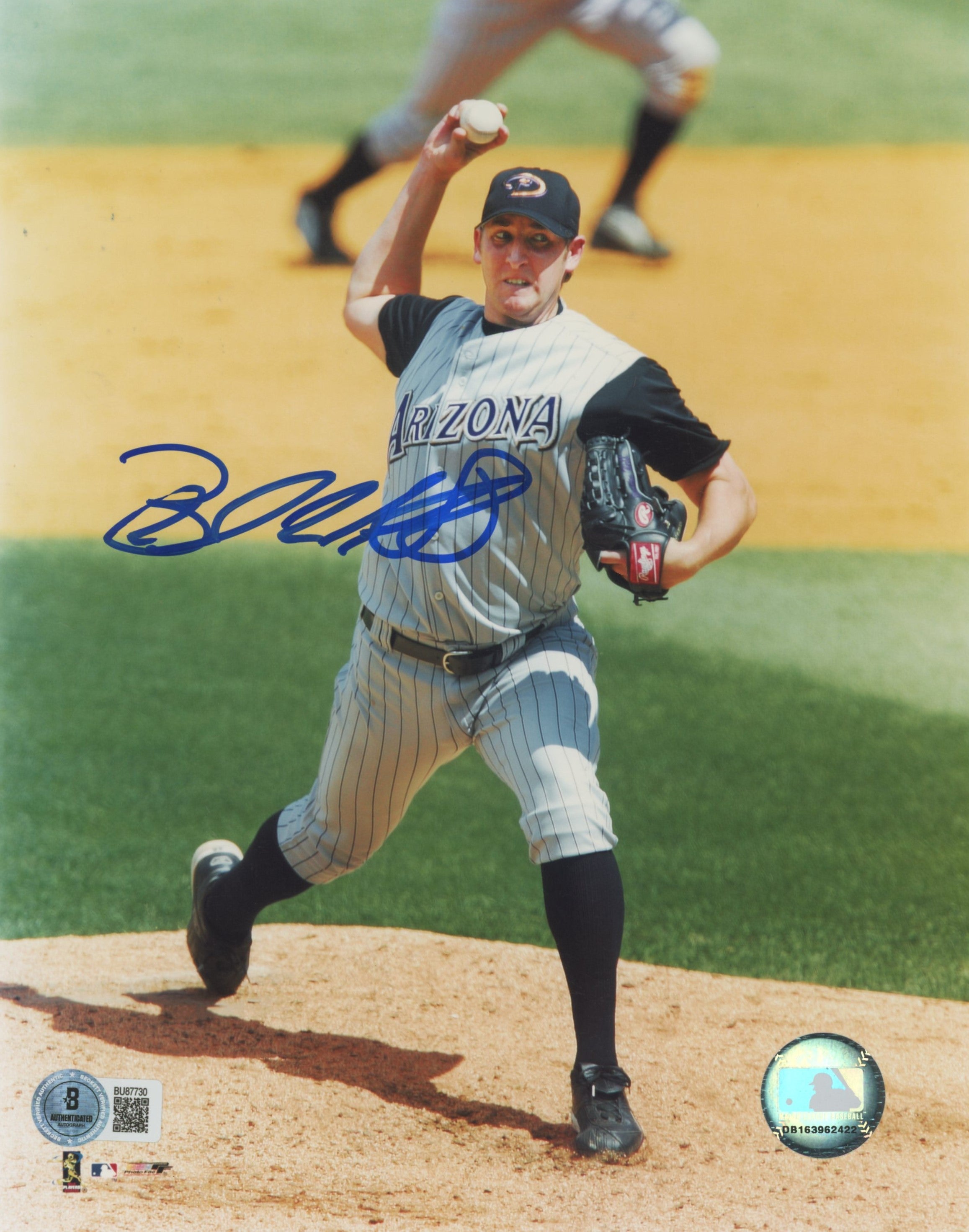 D-Backs Brandon Webb Authentic Signed 8x10 Vertical Photo BAS #BU87730