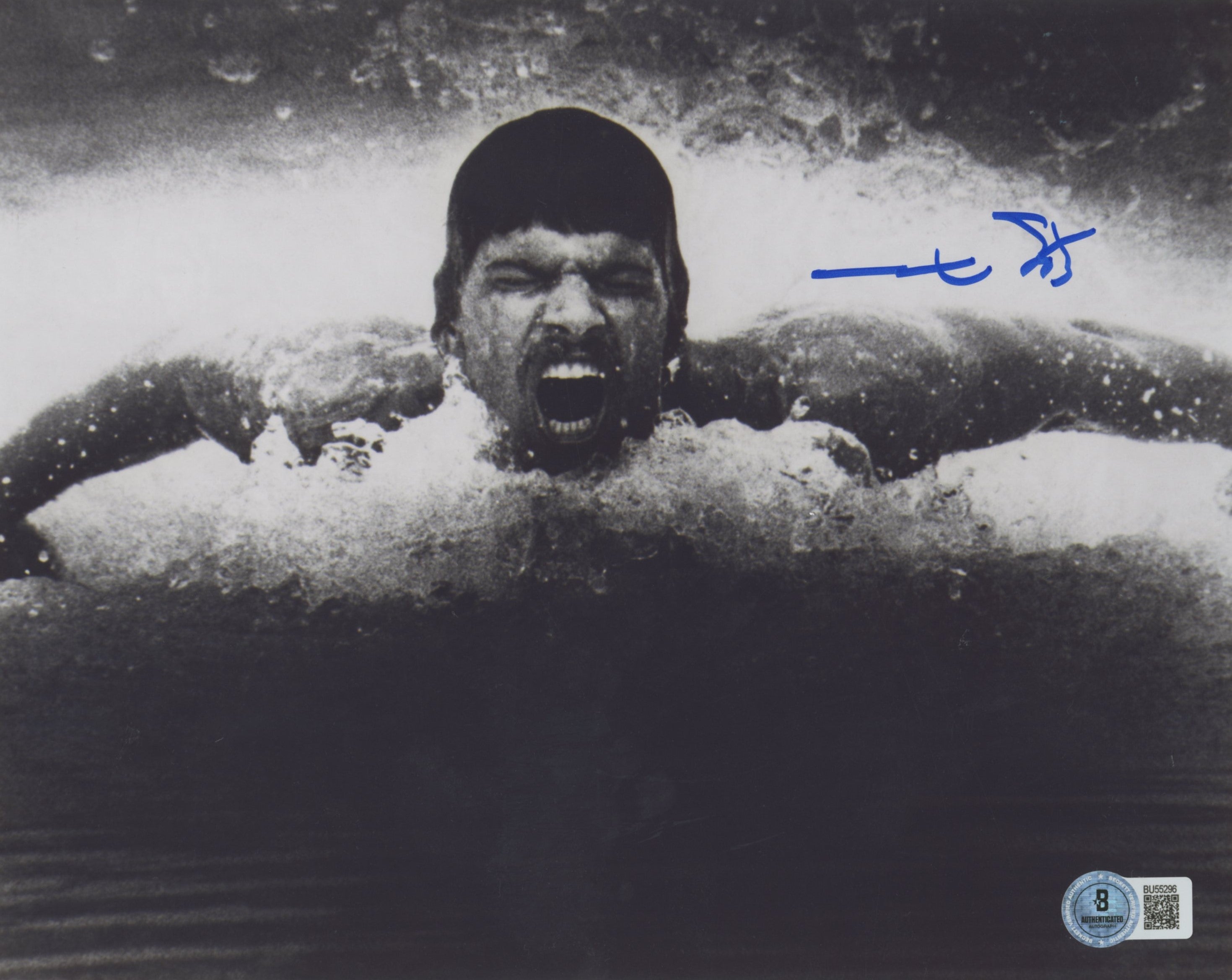 Mark Spitz Summer Olympics Authentic Signed 8x10 Horizontal Photo BAS 5