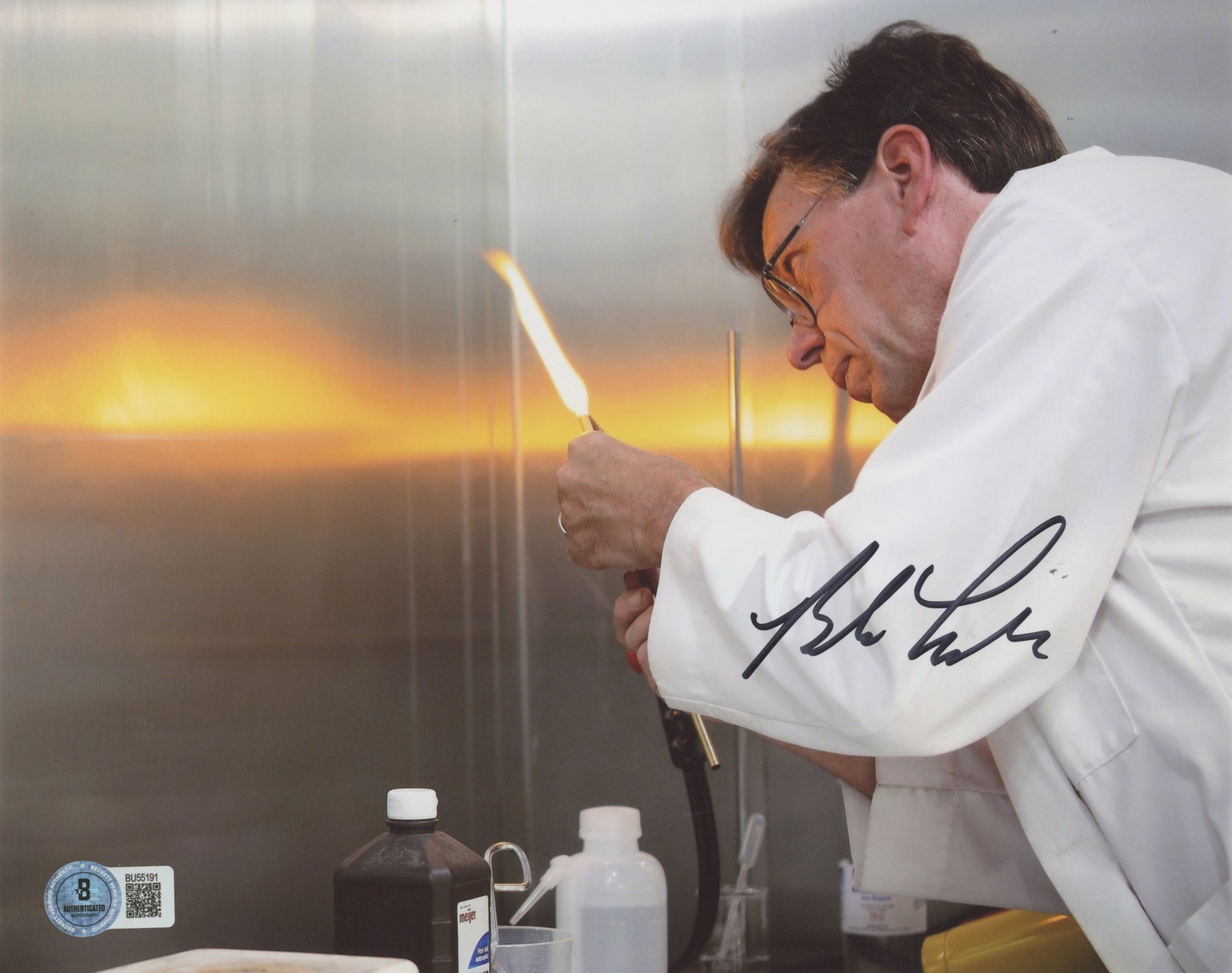 Bob Lazar Dream Land Authentic Signed 8x10 Horizontal Photo Autographed BAS 3