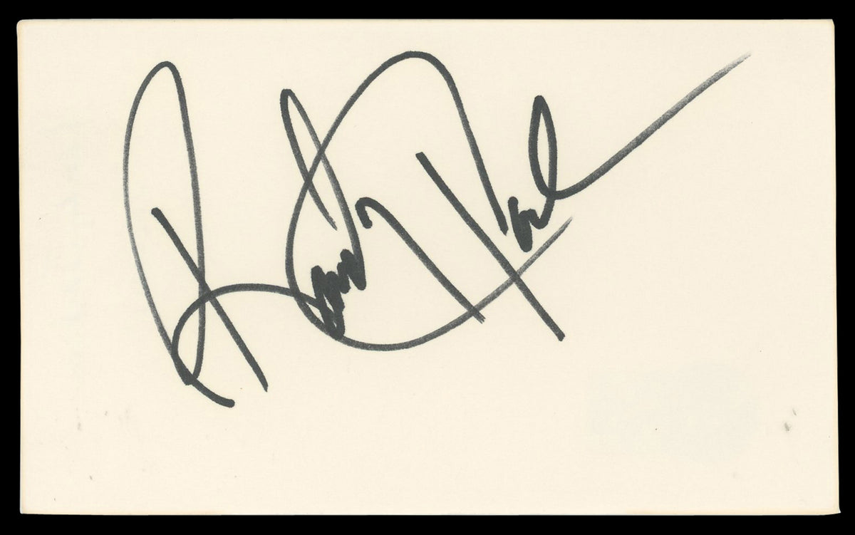 Randy Jackson American Idol Authentic Signed 3x5 Index Card BAS #BN06442