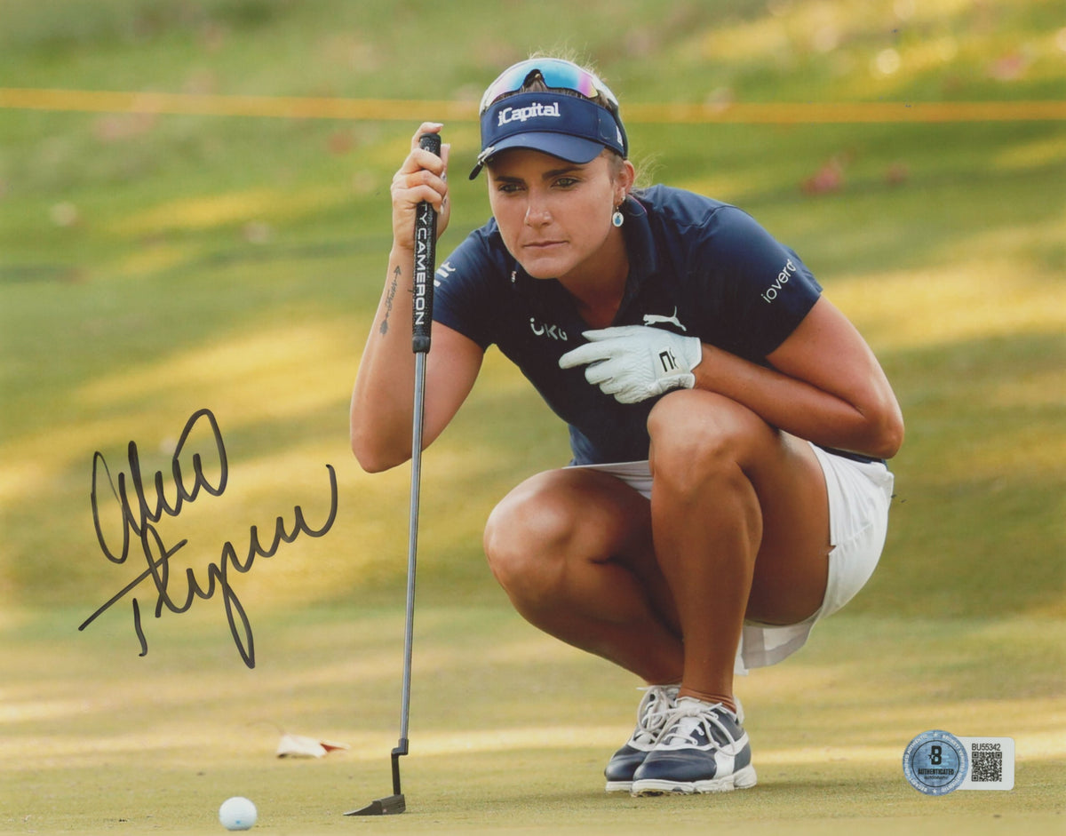 Lexi Thompson Authentic Signed 8x10 Horizontal Photo Autographed BAS 1