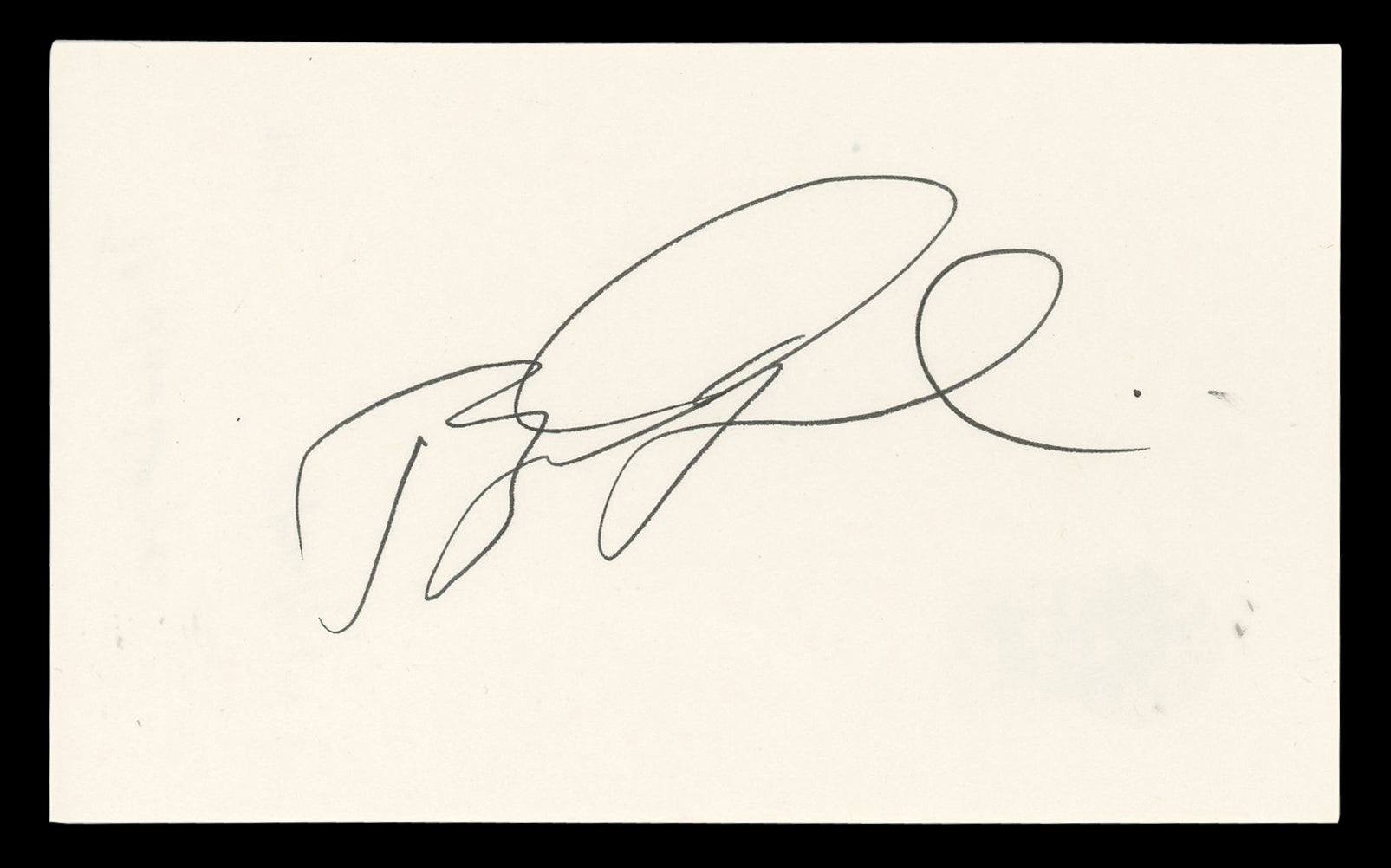 Taylor Dayne Singer Authentic Signed 3x5 Index Card Autographed BAS #BN06462