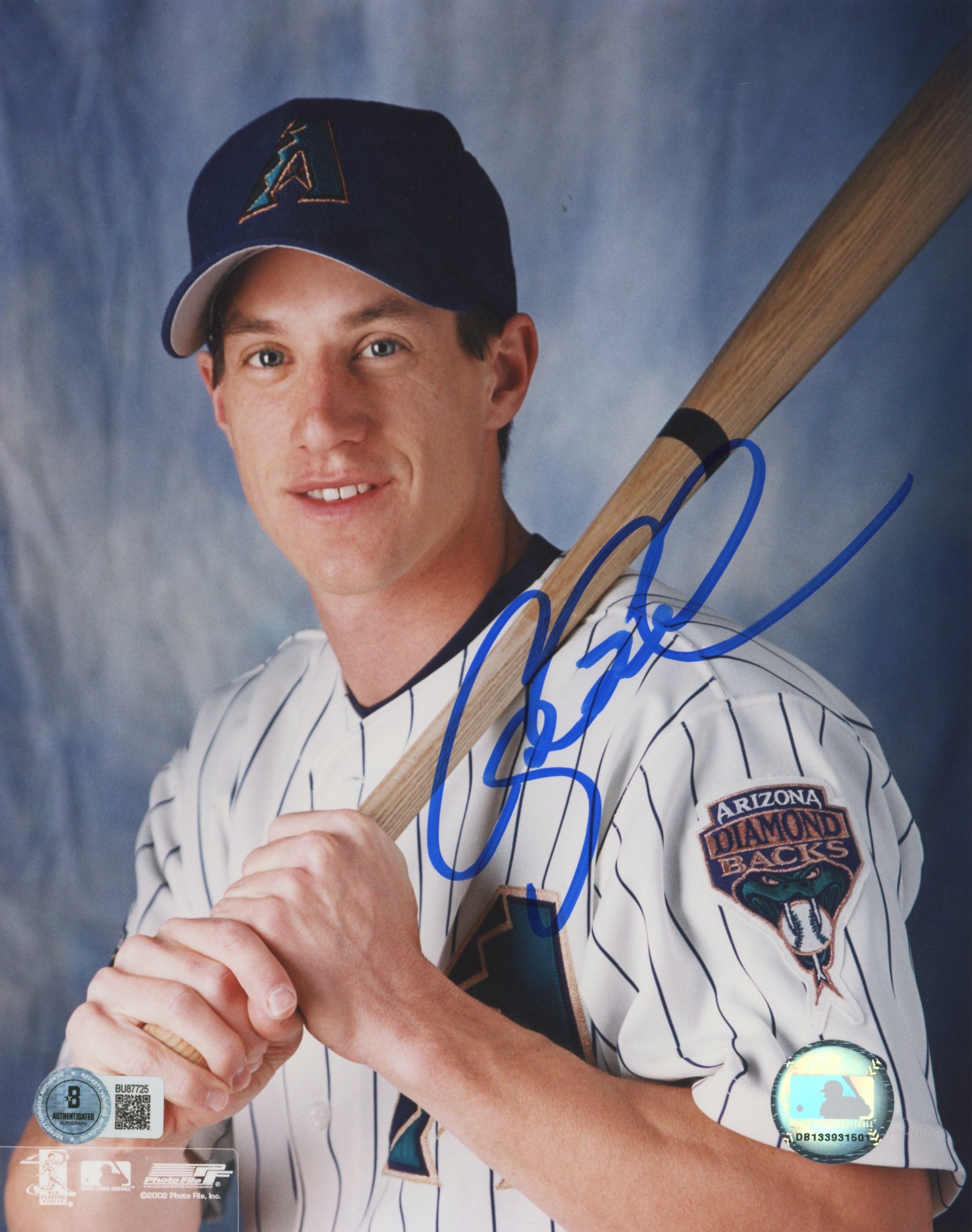 D-Backs Craig Counsell Authentic Signed 8x10 Vertical Photo BAS #BU87725