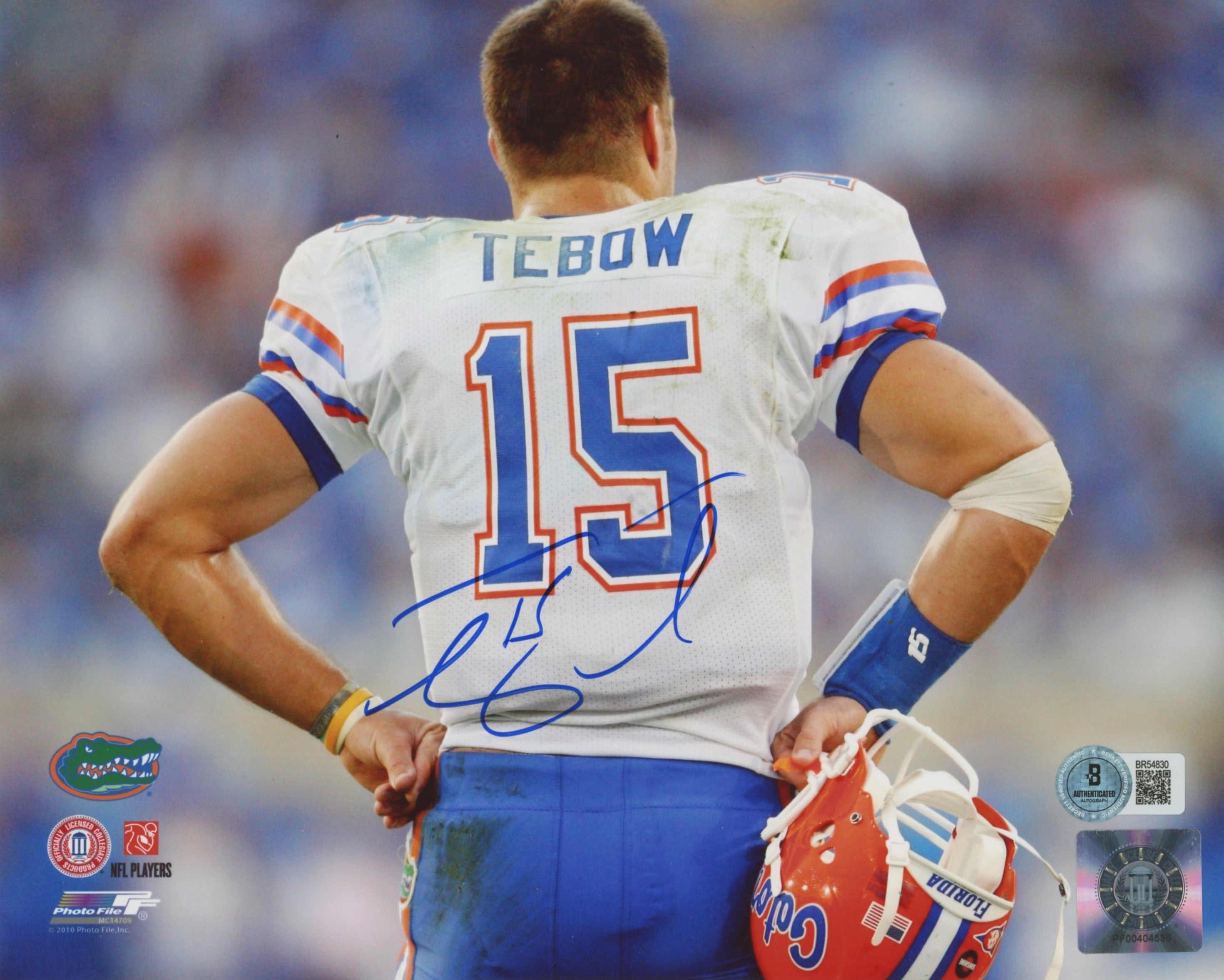 Florida Tim Tebow Authentic Signed 8x10 Photo Autographed BAS #BR54830
