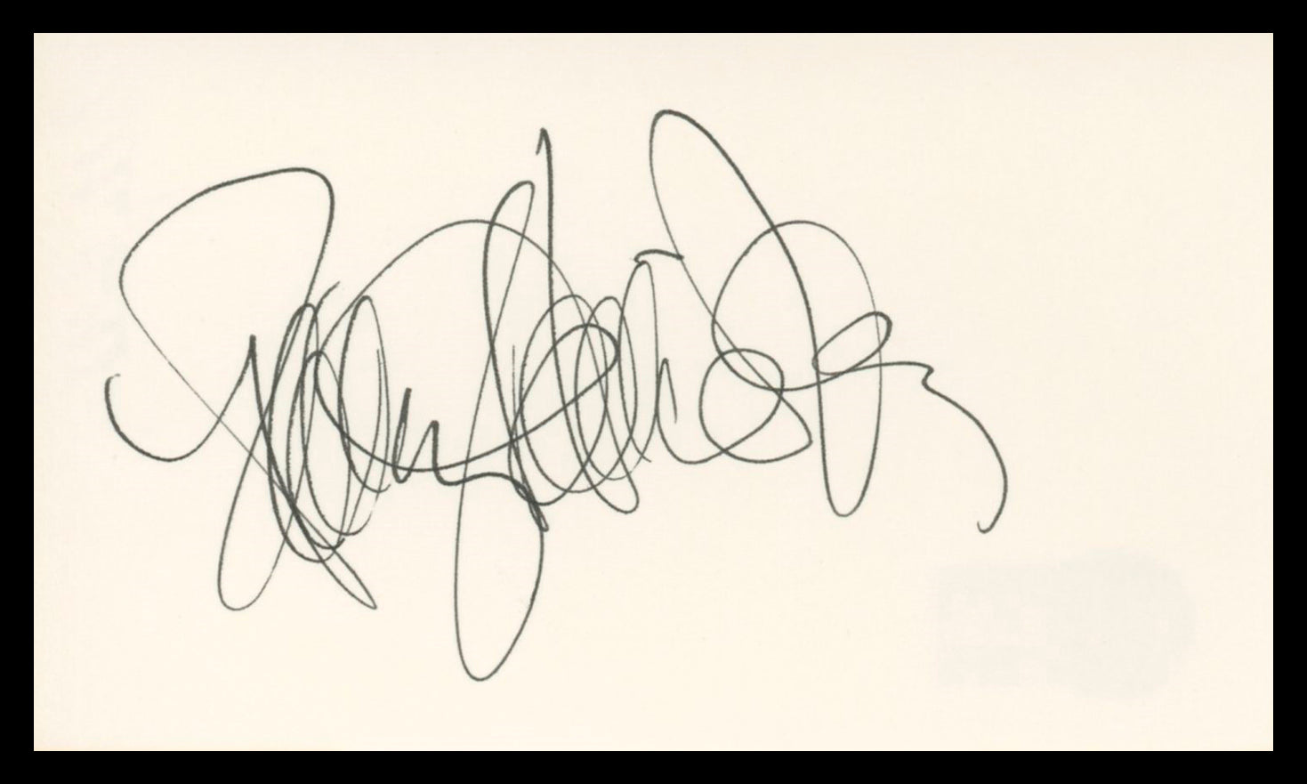 Polly Holliday Alice Authentic Signed 3x5 Index Card Autographed BAS #BU64797
