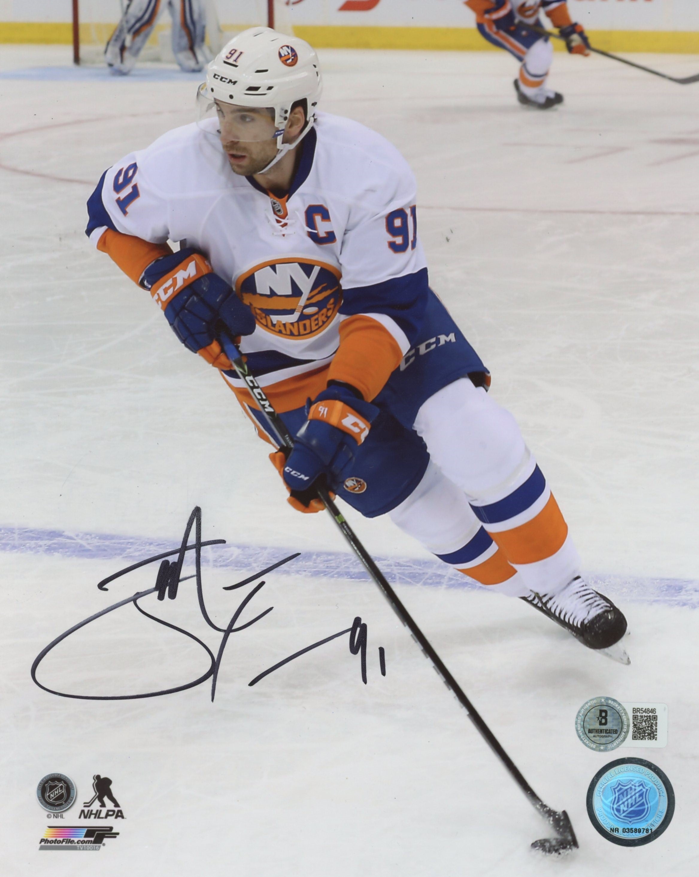 Islanders John Tavares Authentic Signed 8x10 Photo Autographed BAS #BR54846