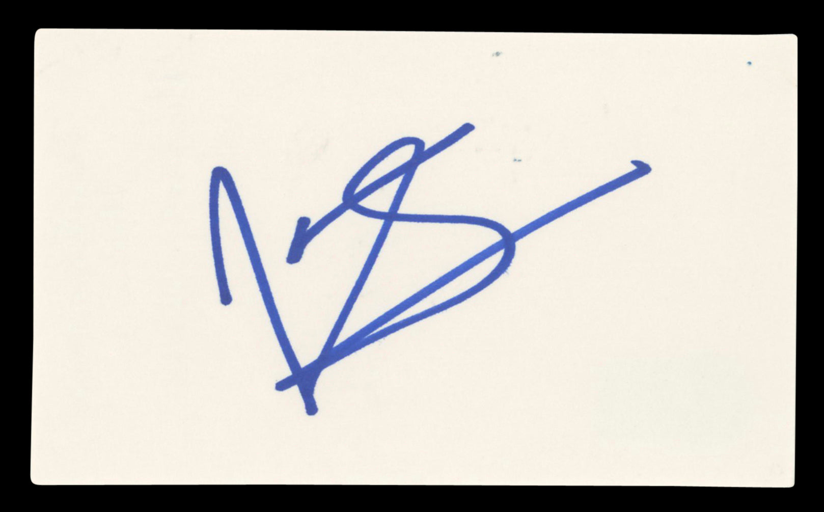 Jason Schwartzman Scott Pilgrim vs. the World Signed 3x5 Index Card BAS #BV00149