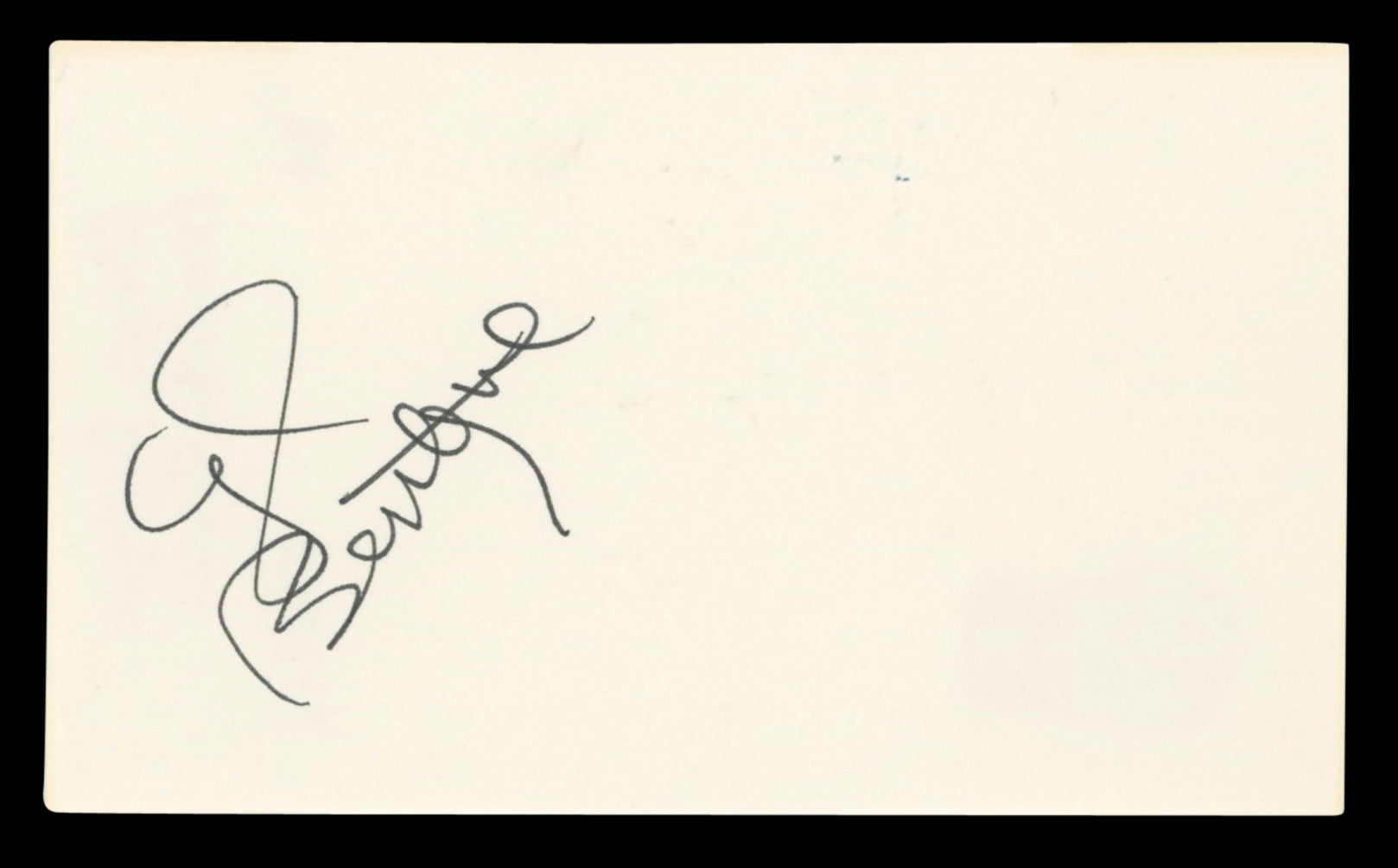 Cheryl Bentyne The Manhattan Transfer  Signed 3x5 Index Card BAS #BV03125