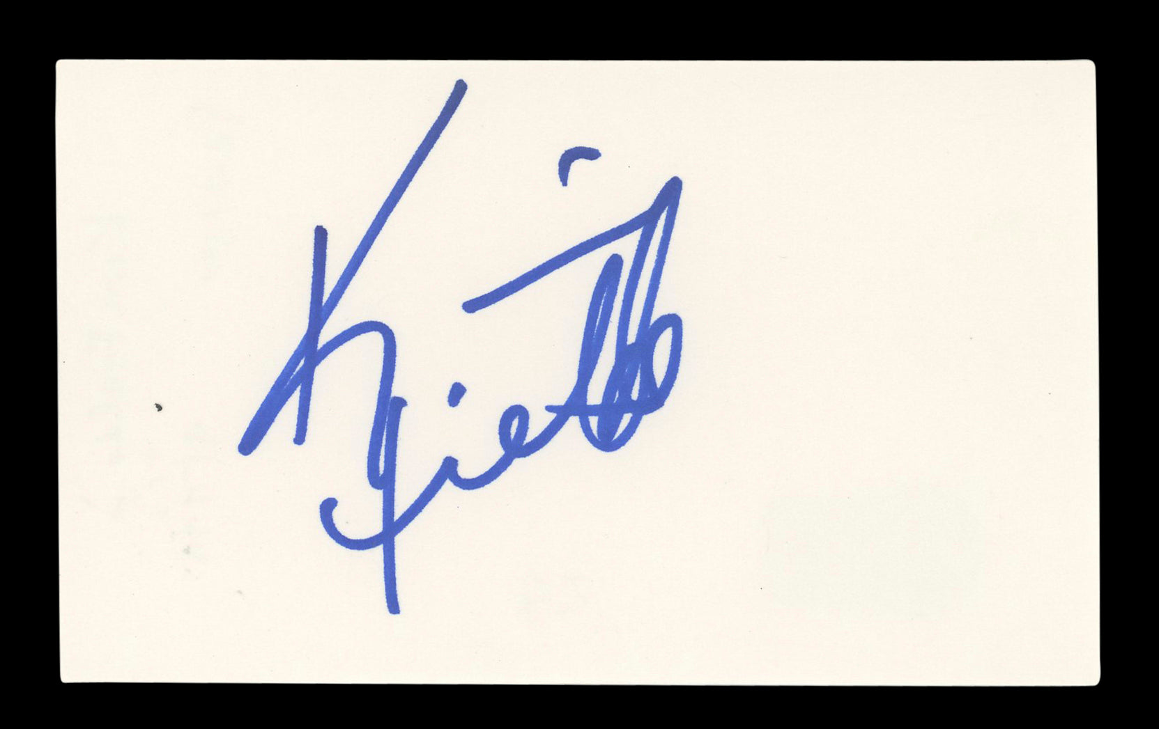 Kim Fields The Facts of Life Signed 3x5 Index Card Autographed BAS #BL96616