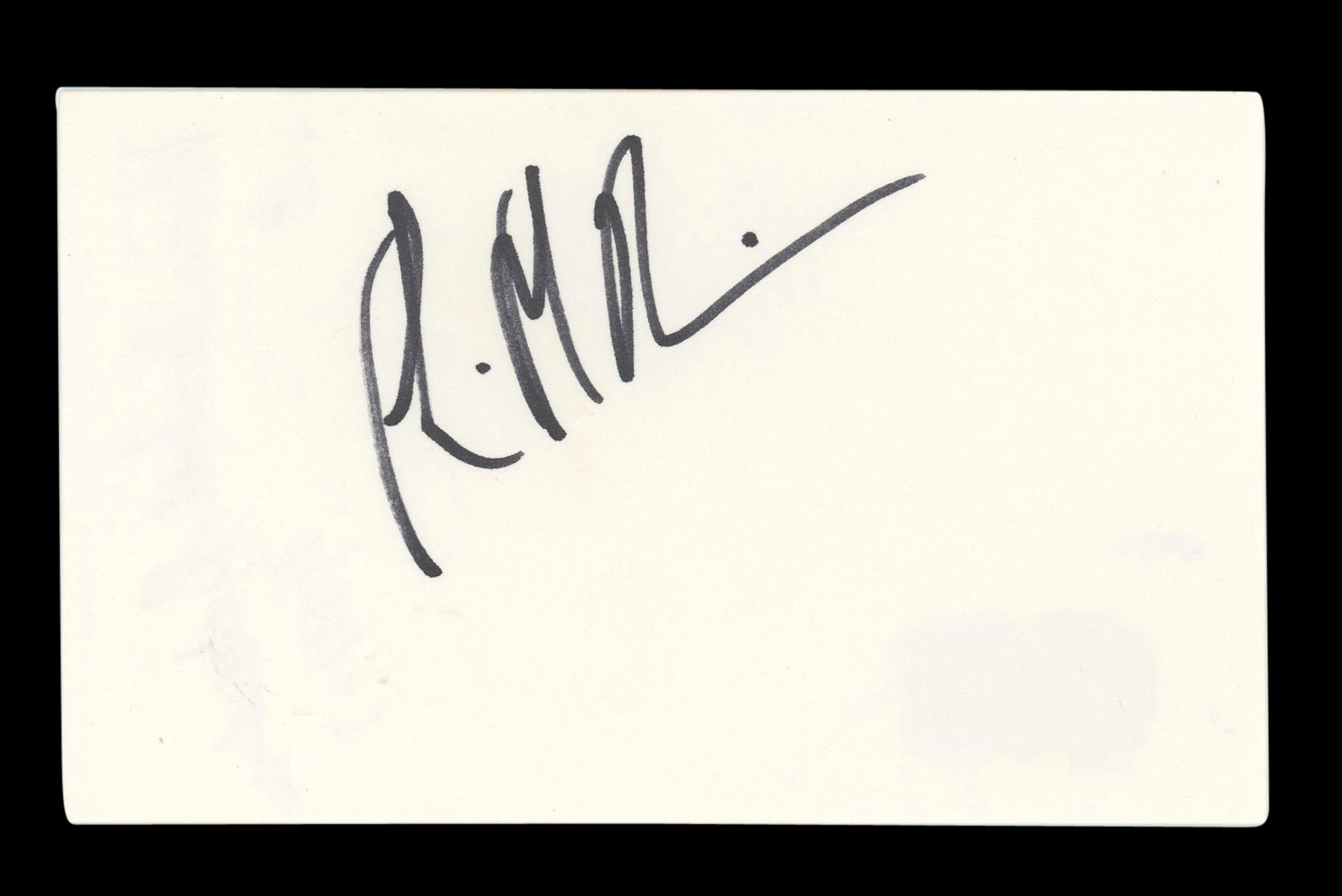 Kevin Michael Richardson Family Guy Authentic Signed 3x5 Index Card BAS #AD70260