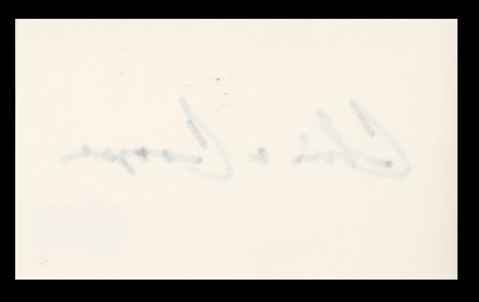 Chris Cooper The Town Authentic Signed 3x5 Index Card Autographed BAS #BS29376