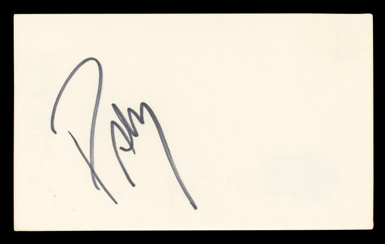 Pauly Shore Son in Law Authentic Signed 3x5 Index Card Autographed BAS #BL96637