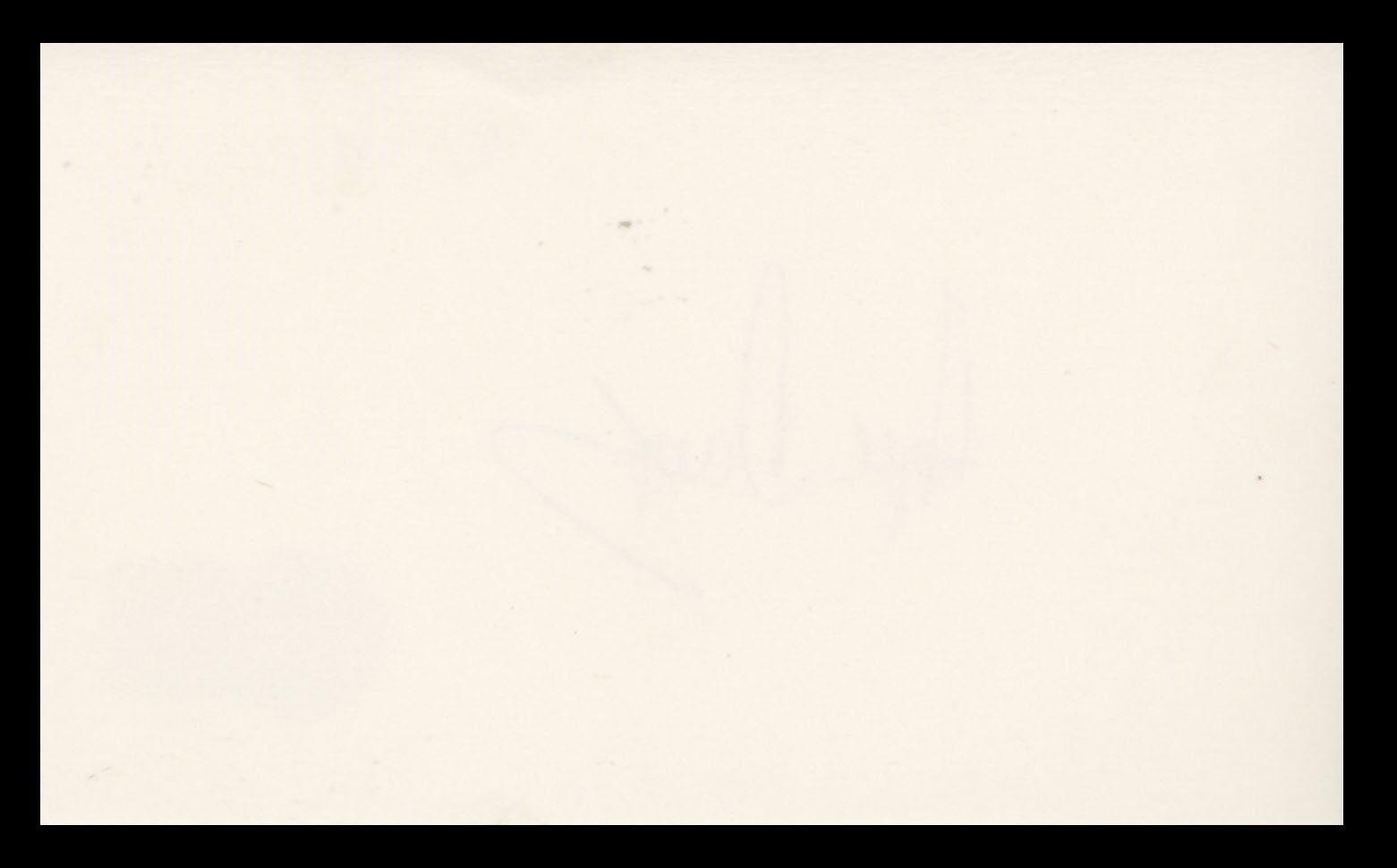 Hope Davis American Splendor Authentic Signed 3x5 Index Card BAS #BS29390