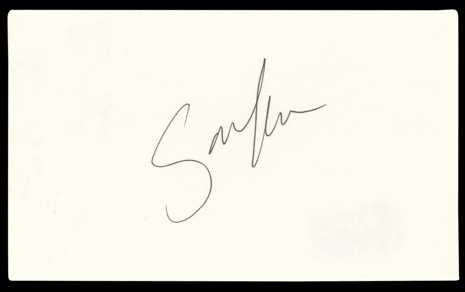 Sara Rue Popular Authentic Signed 3x5 Index Card Autographed BAS #BL98906