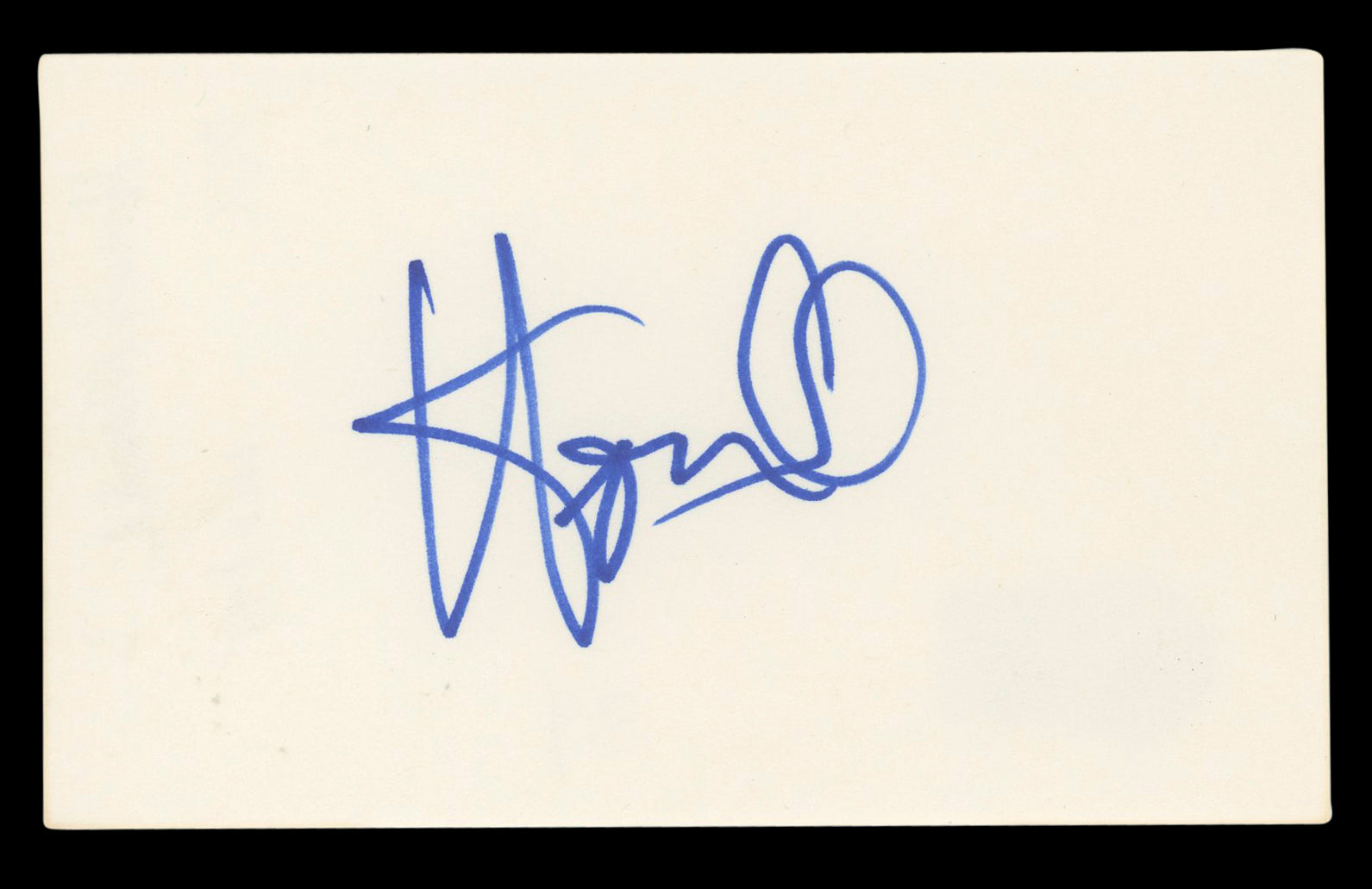 Howie Mandel America's Got Talent Authentic Signed 3x5 Index Card BAS #BL96646