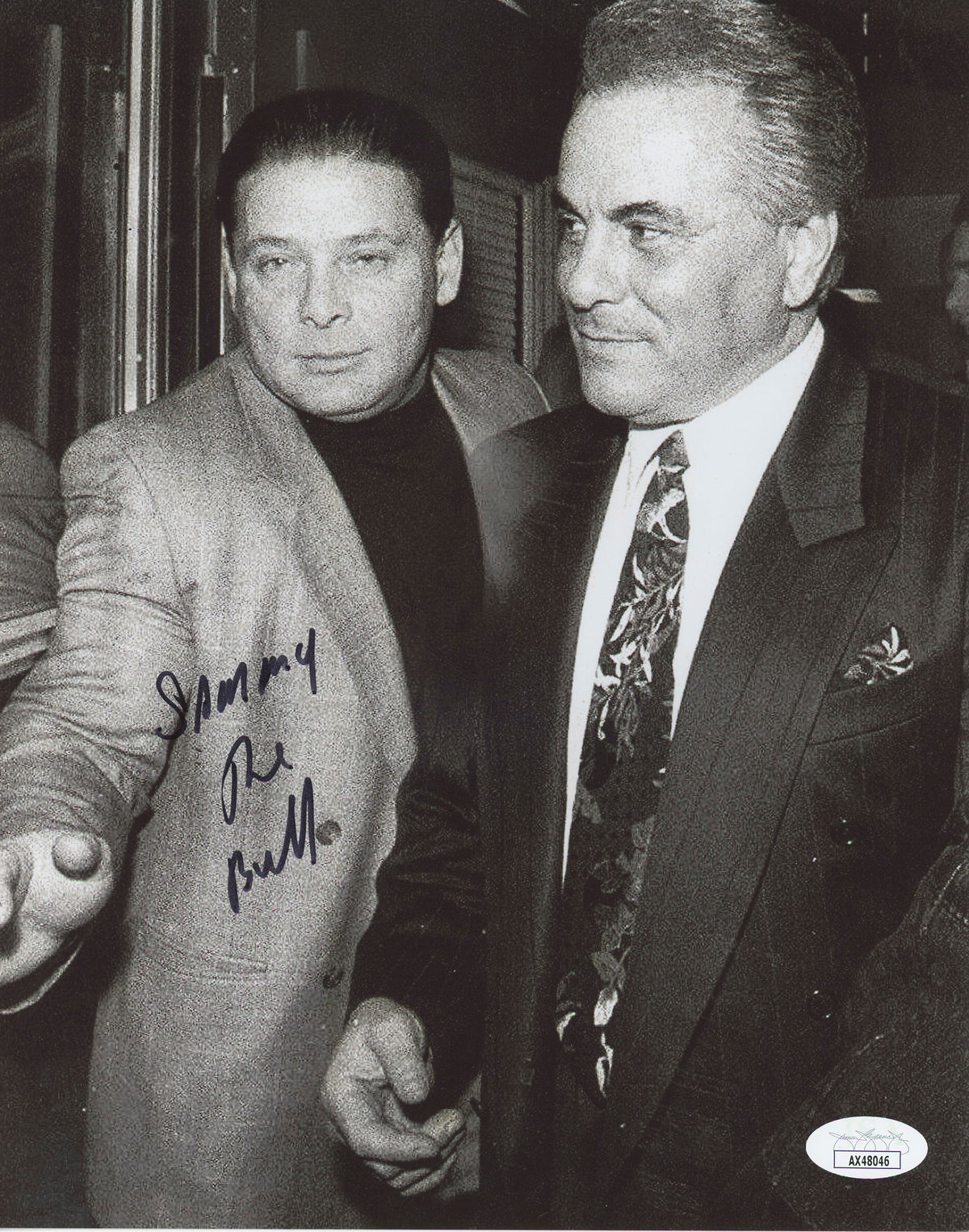 Sammy "The Bull" Gravano Authentic Signed 8x10 Photo Autographed JSA #AX48046