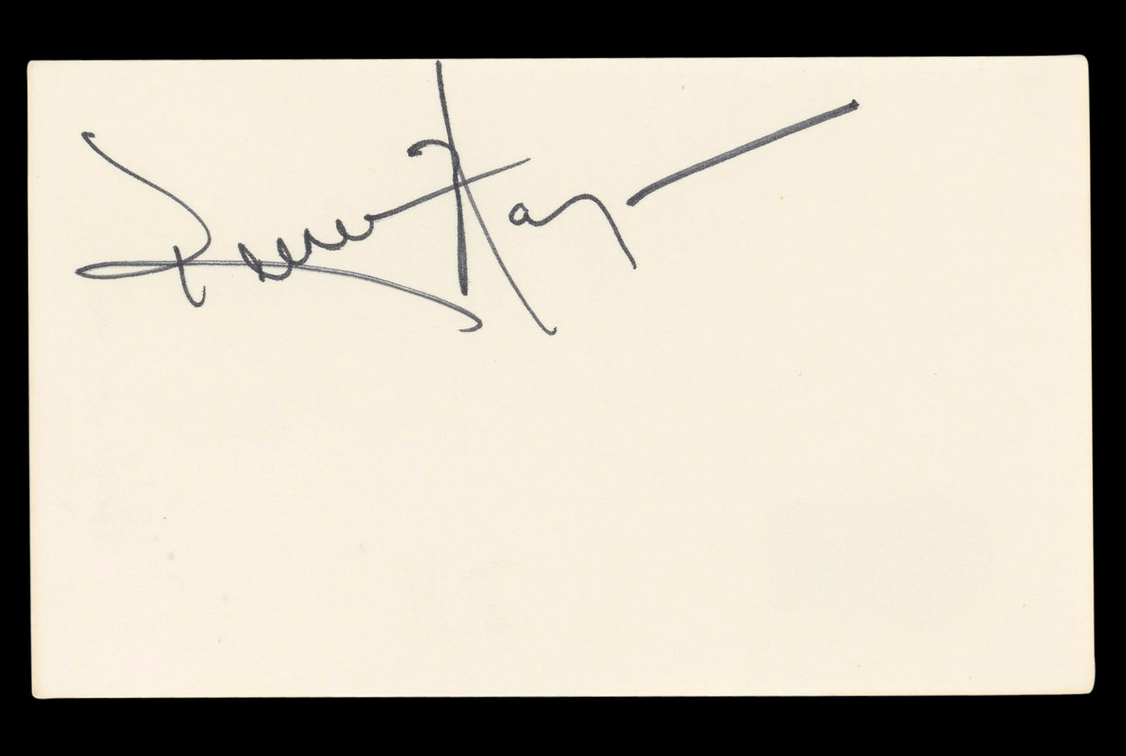 Keenen Wayans Authentic Signed 3x5 Index Card Autographed BAS #BL96654