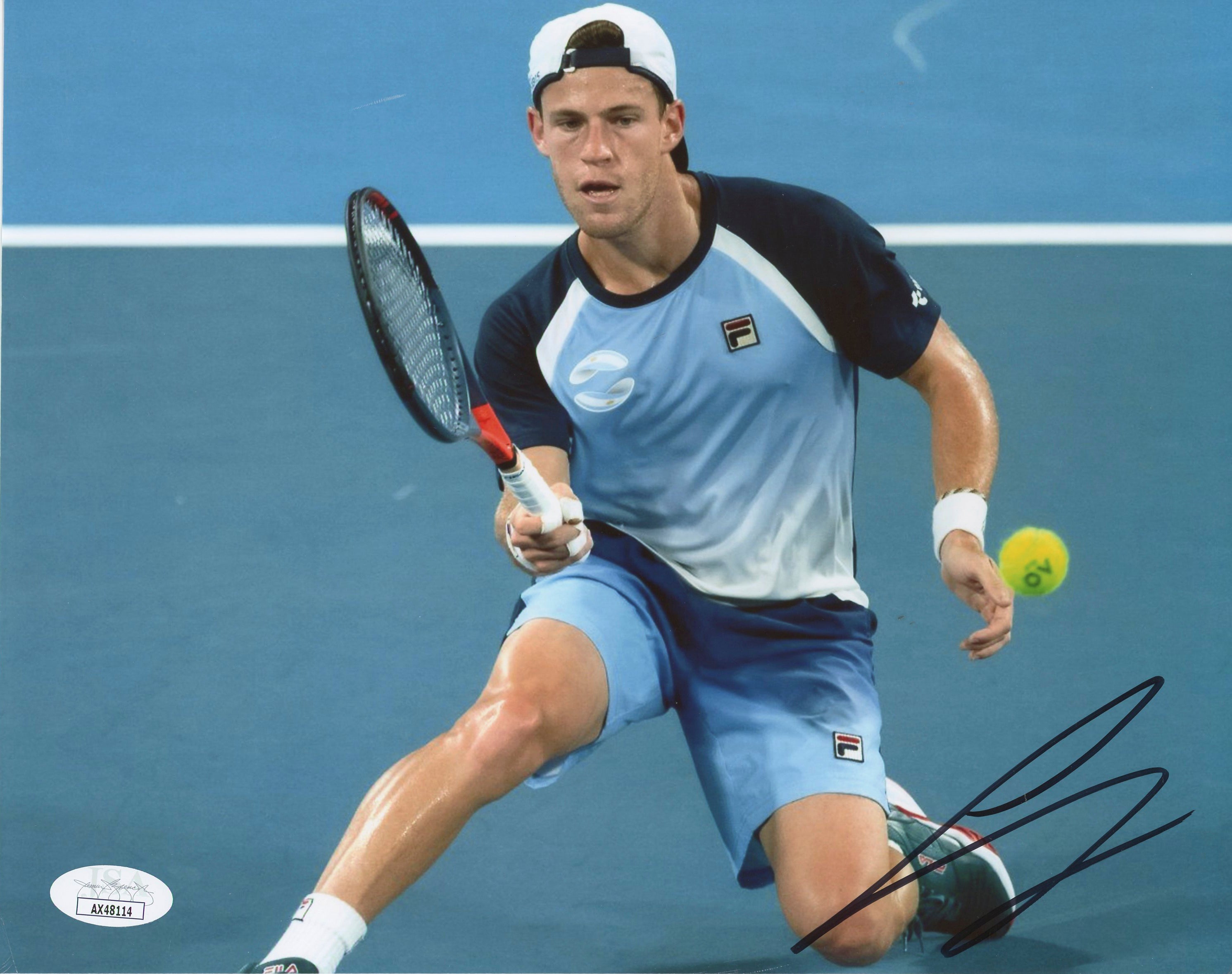 Diego Schwartzman Tennis Authentic Signed 8x10 Photo Autographed JSA #AX48114