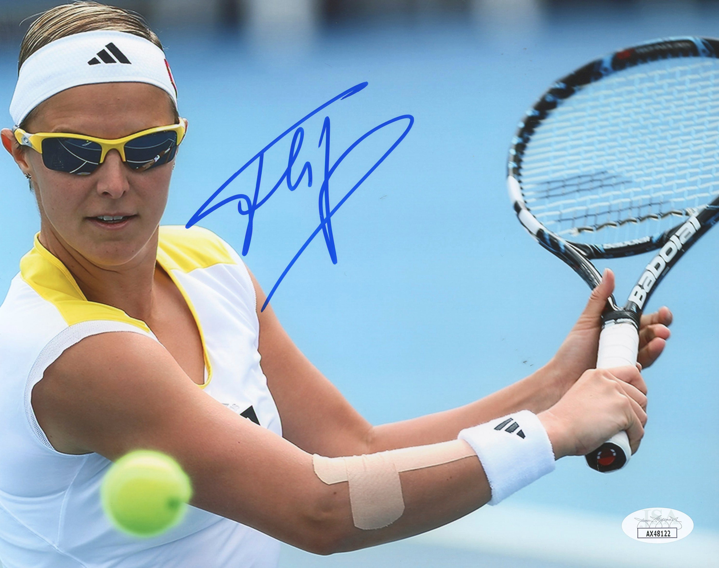 Kirsten Flipkens Tennis Authentic Signed 8x10 Photo Autographed JSA #AX48122