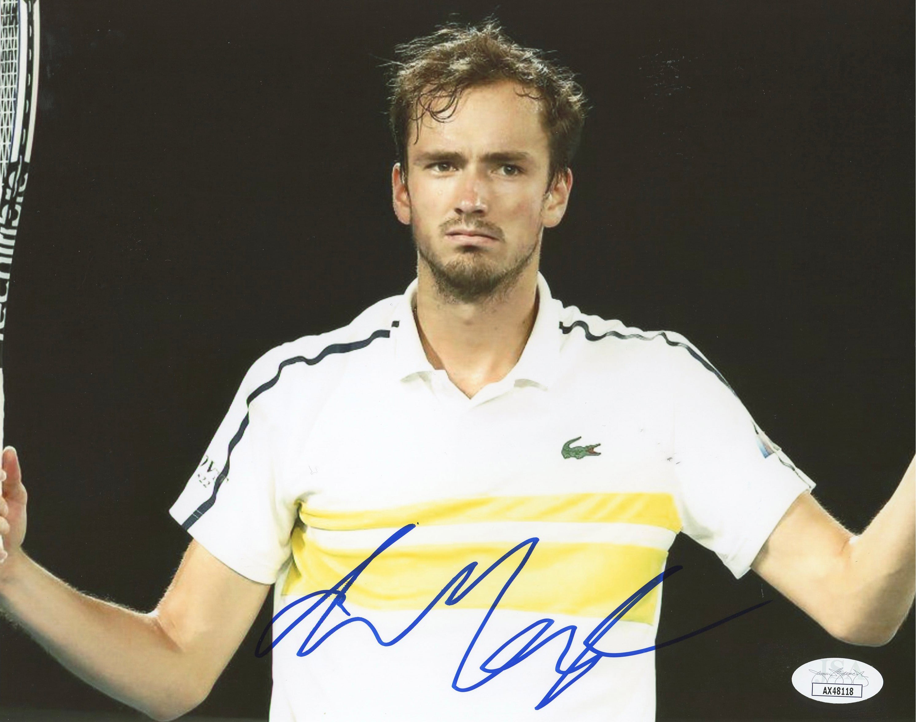 Daniil Medvedev Tennis Authentic Signed 8x10 Photo Autographed JSA #AX48118