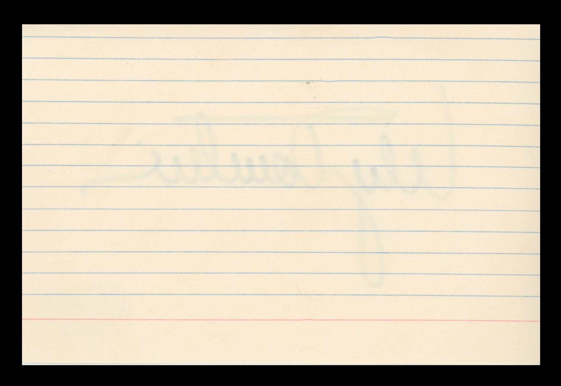 Lily Tomlin Grace and Frankie Authentic Signed 4x6 Index Card BAS #BS29340