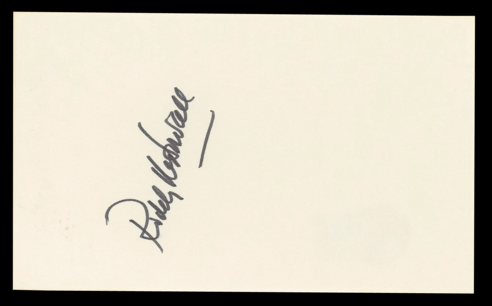 Roddy McDowall Planet Of The Apes Authentic Signed 3x5 Index Card BAS #BL98878