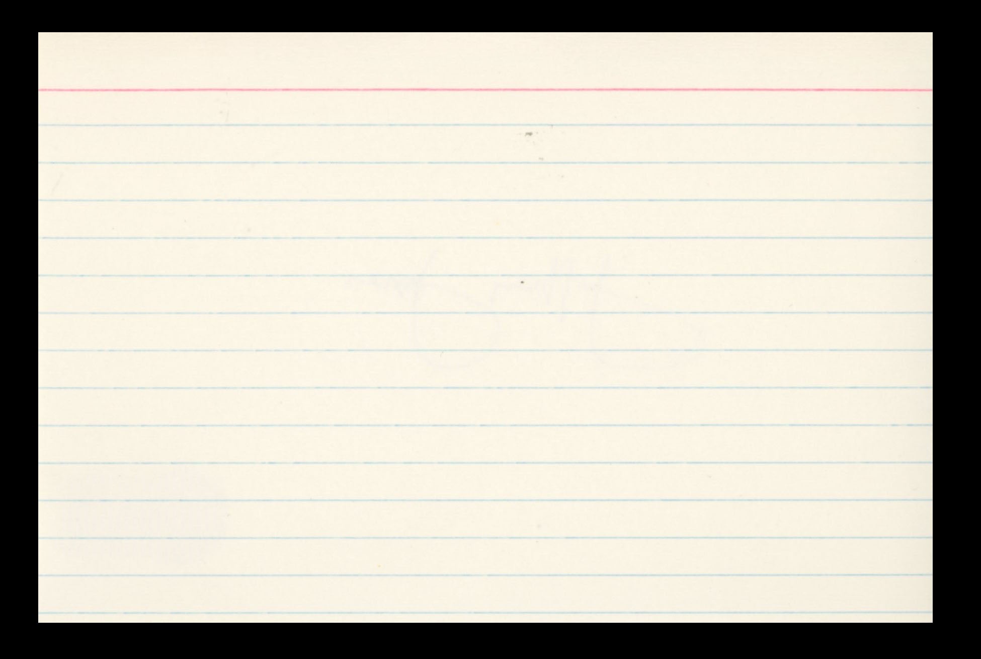 Jeffrey Jones Ferris Bueller's Day Off Signed 4x6 Index Card BAS #BS29379