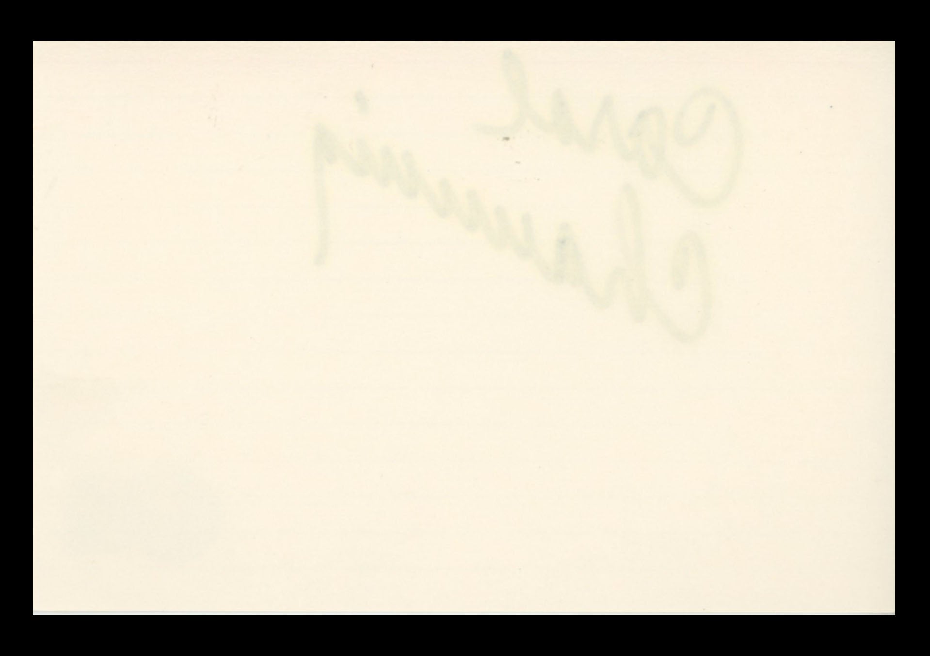 Carol Channing Gentlemen Prefer Blondes Signed 4x6 Index Card BAS #BS29387