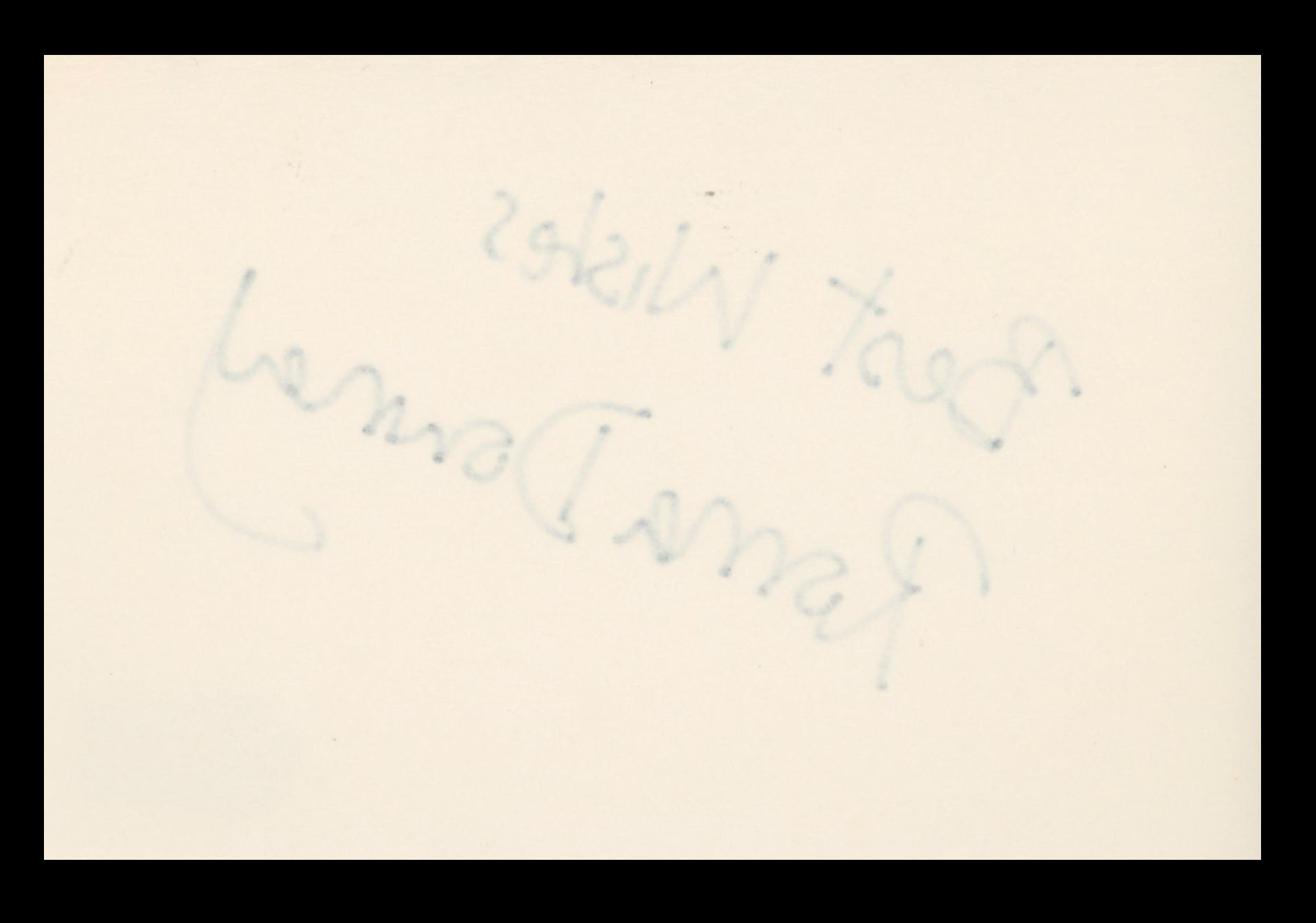 Roma Downey Touched by An Angel "Best Wishes" Signed 4x6 Index Card BAS #BS29383