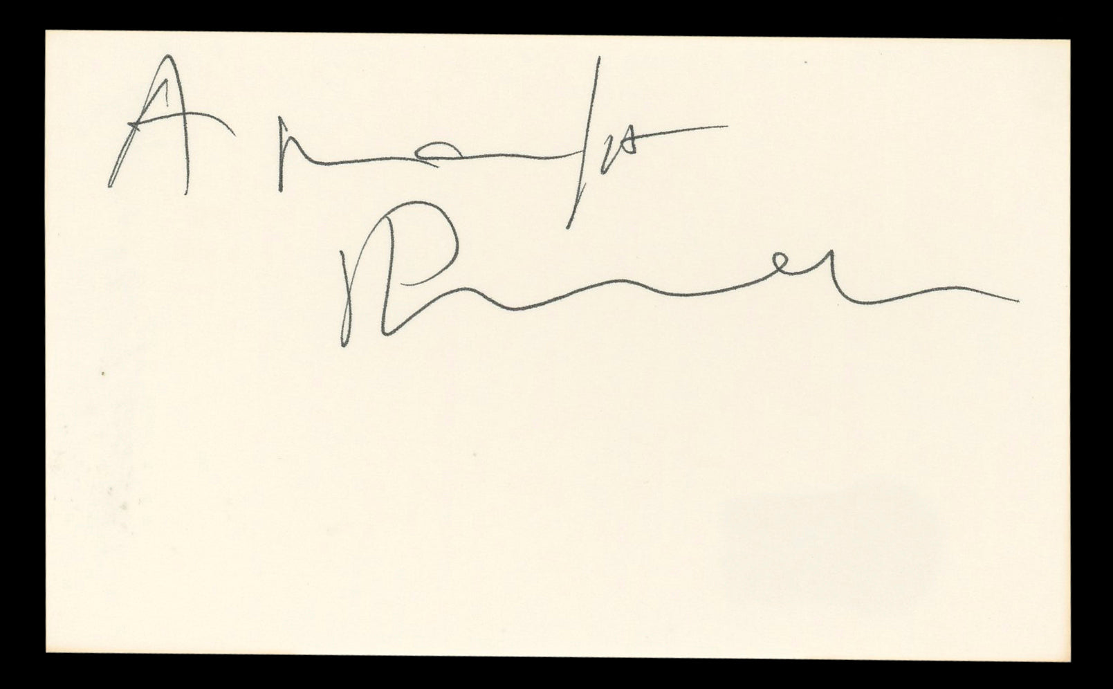 Amanda Plummer Pulp Fiction Authentic Signed 3x5 Index Card BAS #BL98845