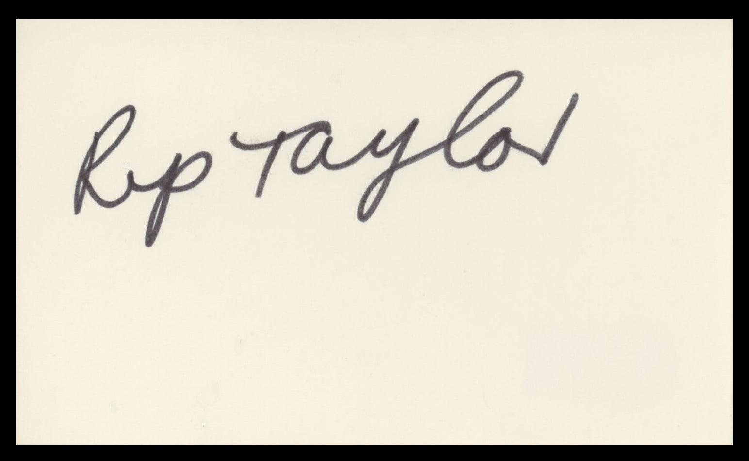 Rip Taylor Jackass: The Movie Authentic Signed 3x5 Index Card BAS #BV59062