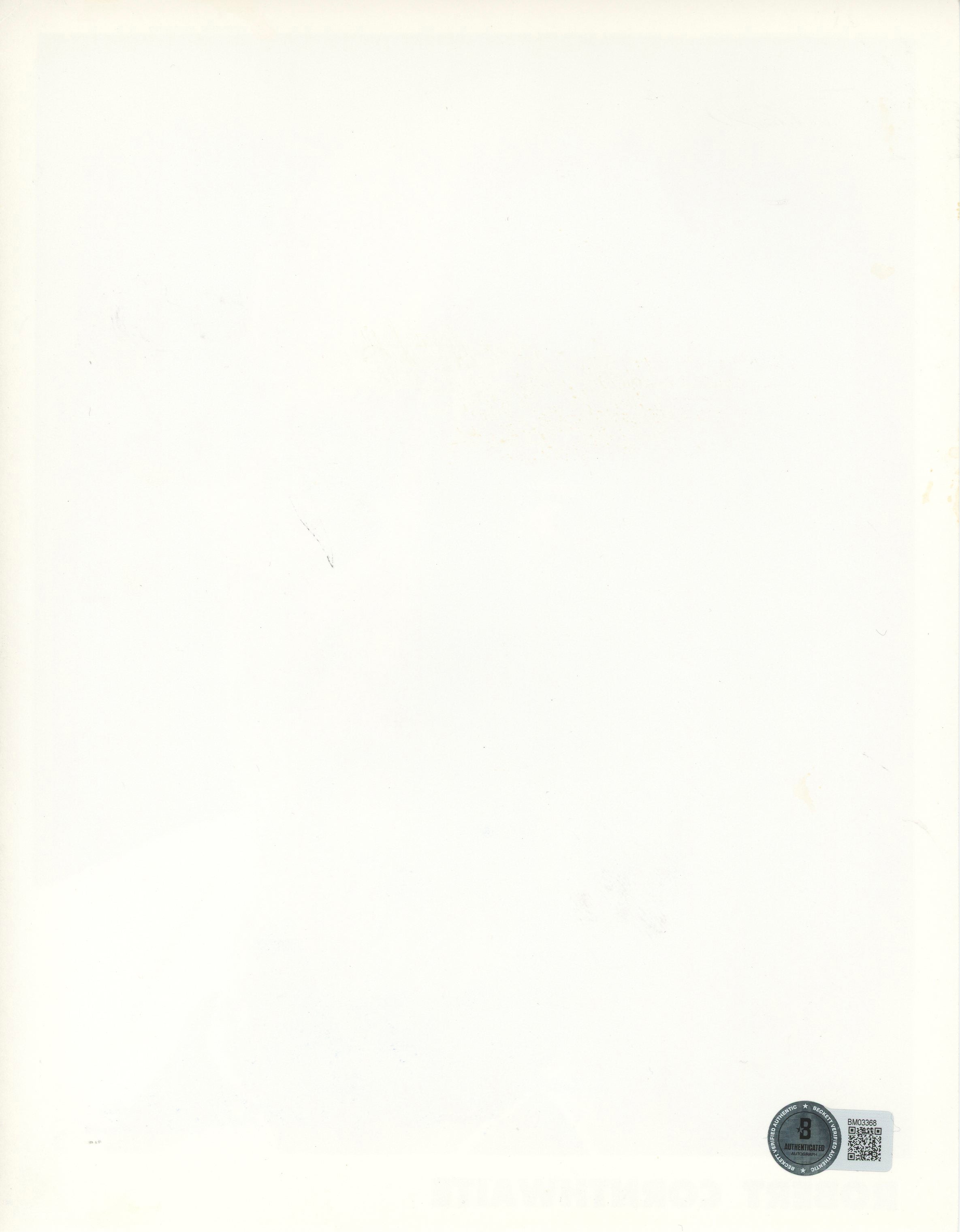 Robert Cornthwaite Picket Fences "Best Wishes" Signed 8x10 Photo BAS #BM03368