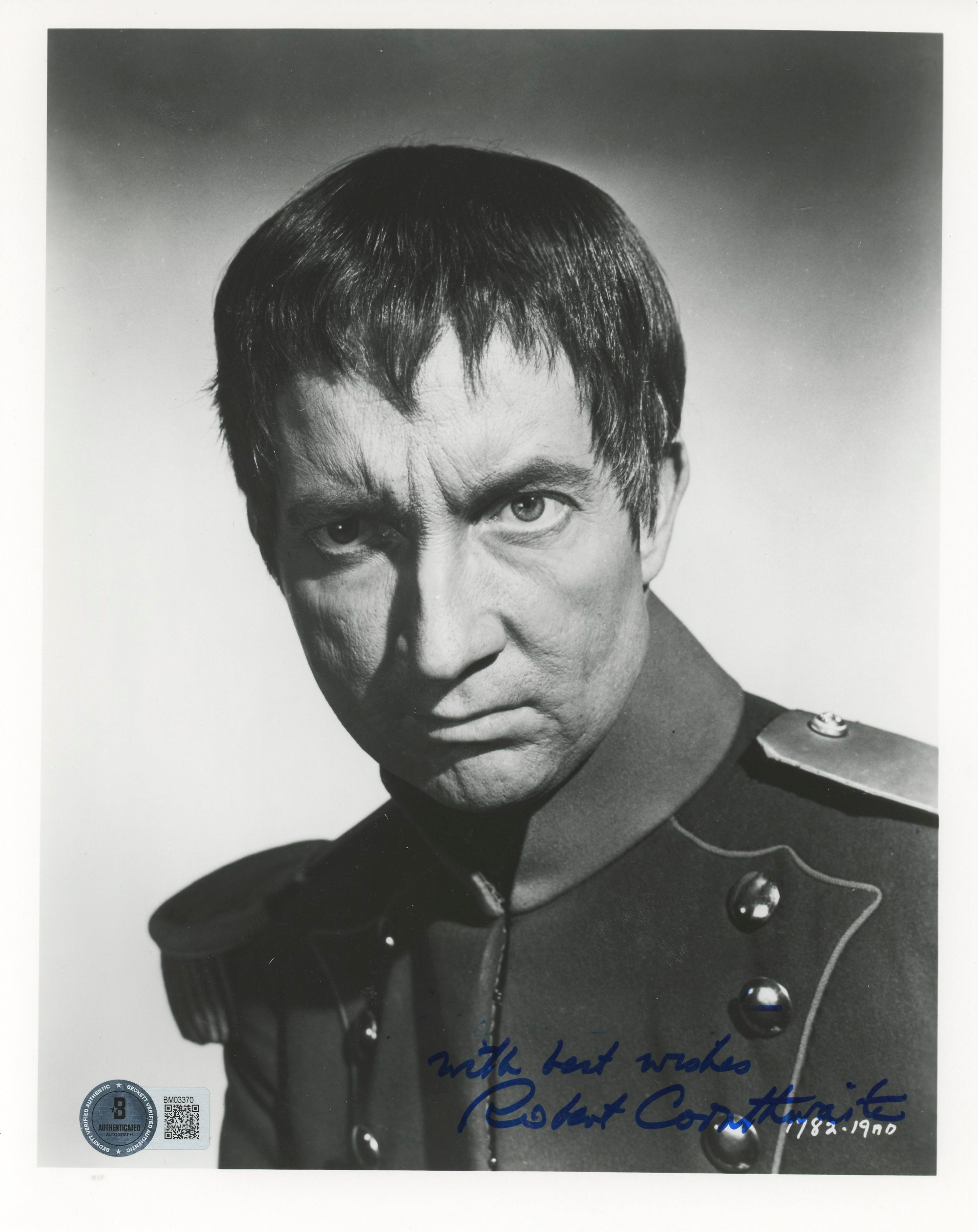 Robert Cornthwaite Picket Fences "Best Wishes" Signed 8x10 Photo BAS #BM03370