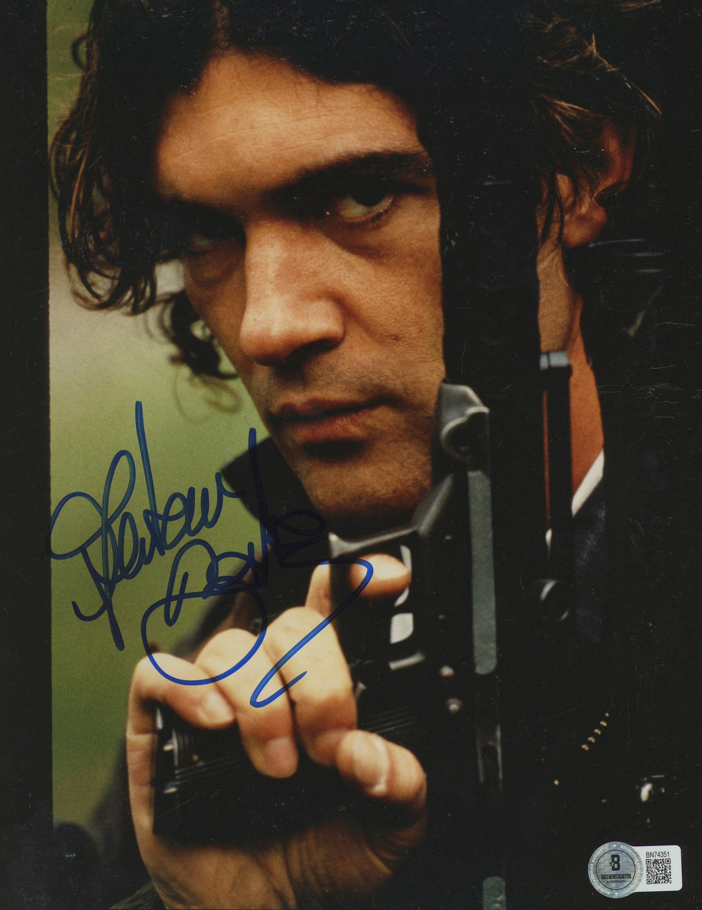 Antonio Banderas Assassins Authentic Signed 8x10 Photo Autographed BAS #BN74351